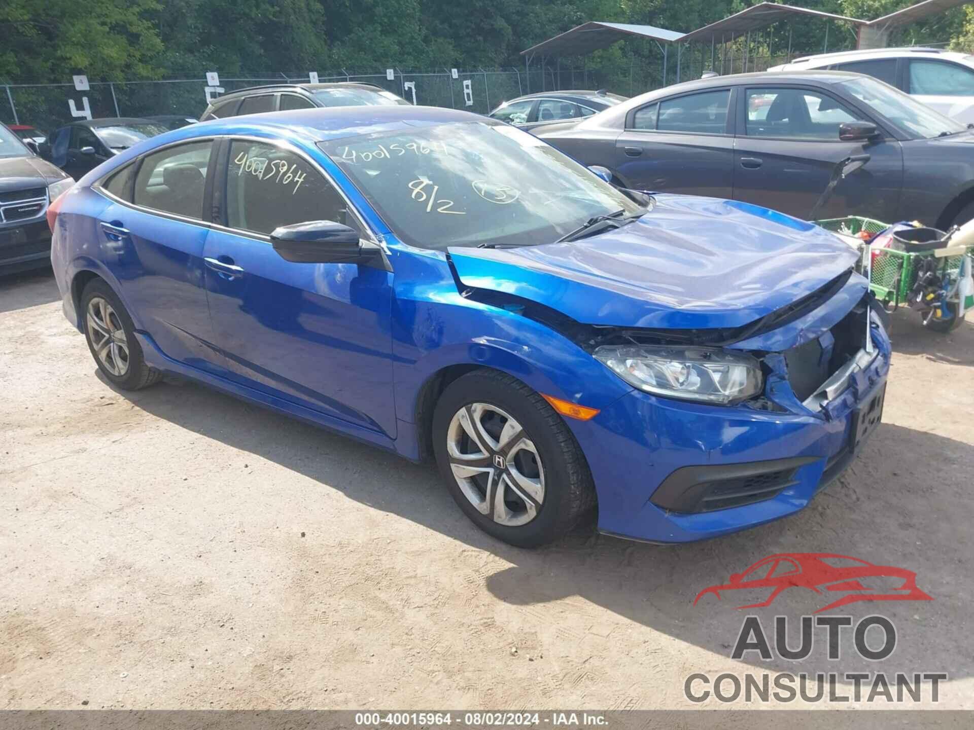 HONDA CIVIC 2018 - 2HGFC2F54JH536710