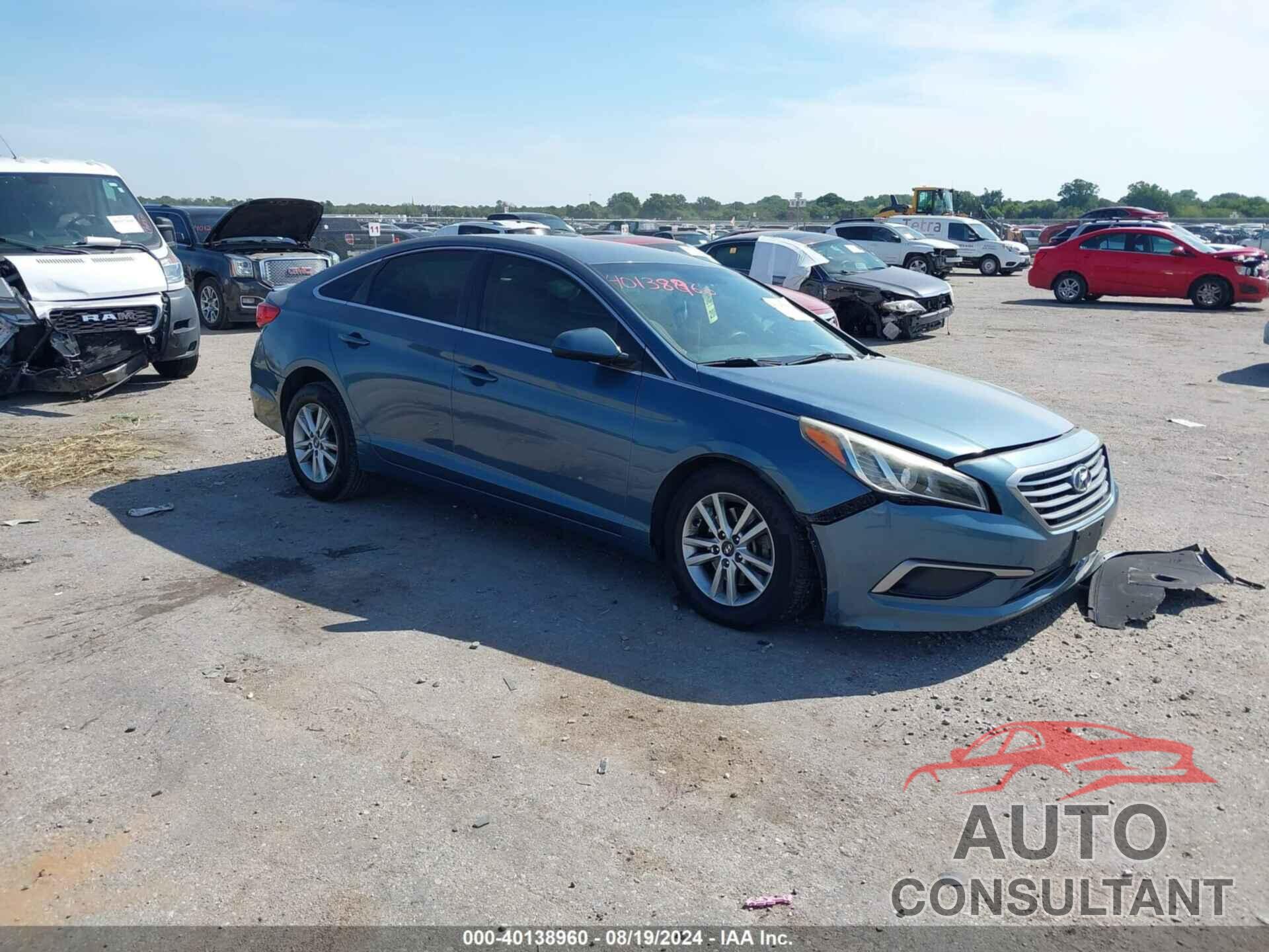 HYUNDAI SONATA 2017 - 5NPE24AF3HH565173