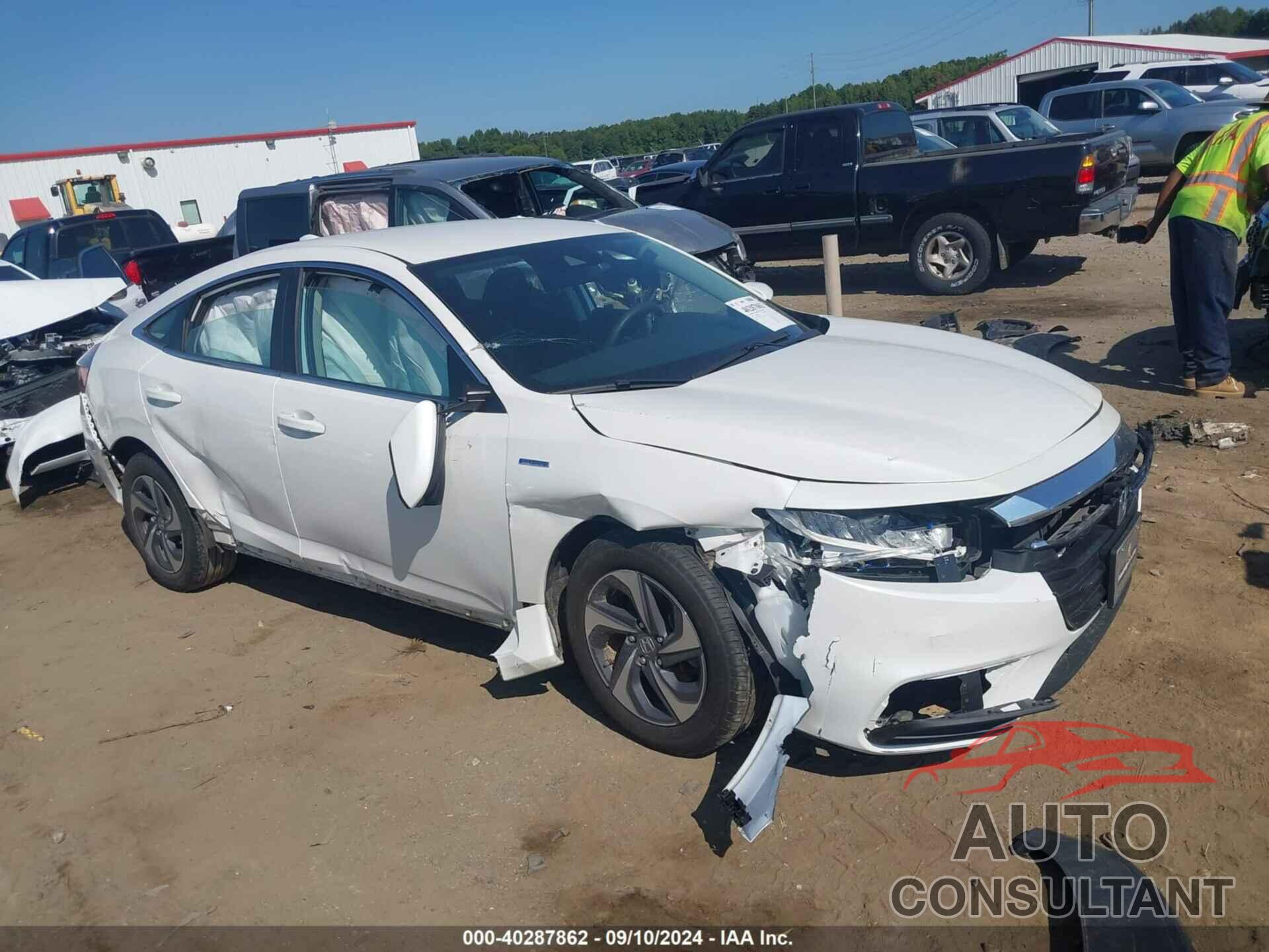 HONDA INSIGHT 2019 - 19XZE4F52KE033207
