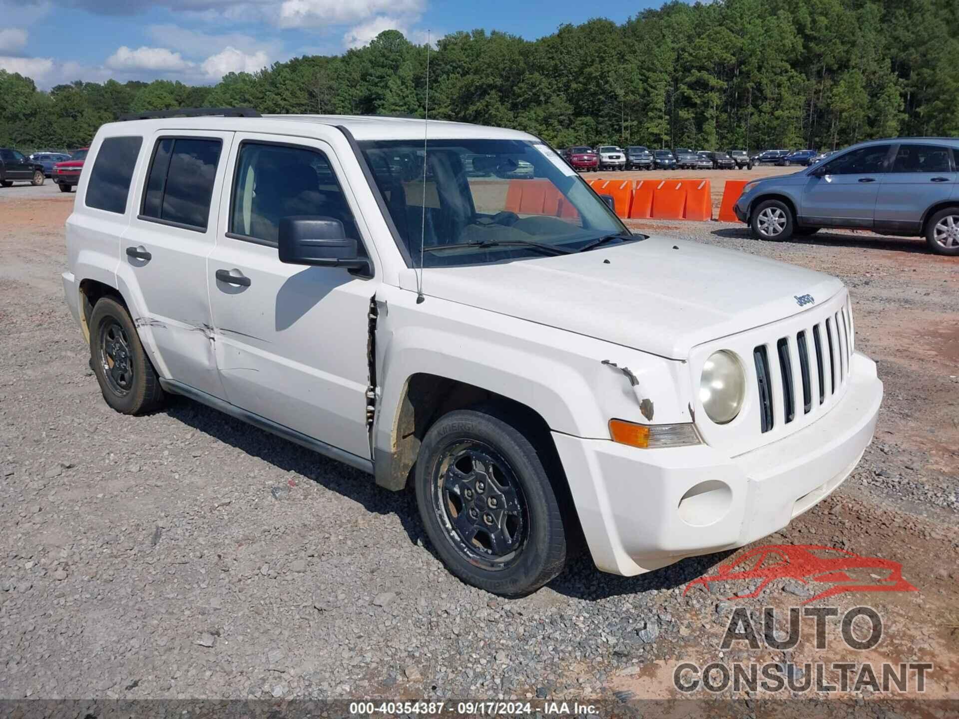 JEEP PATRIOT 2009 - 1J4FT28B59D159521