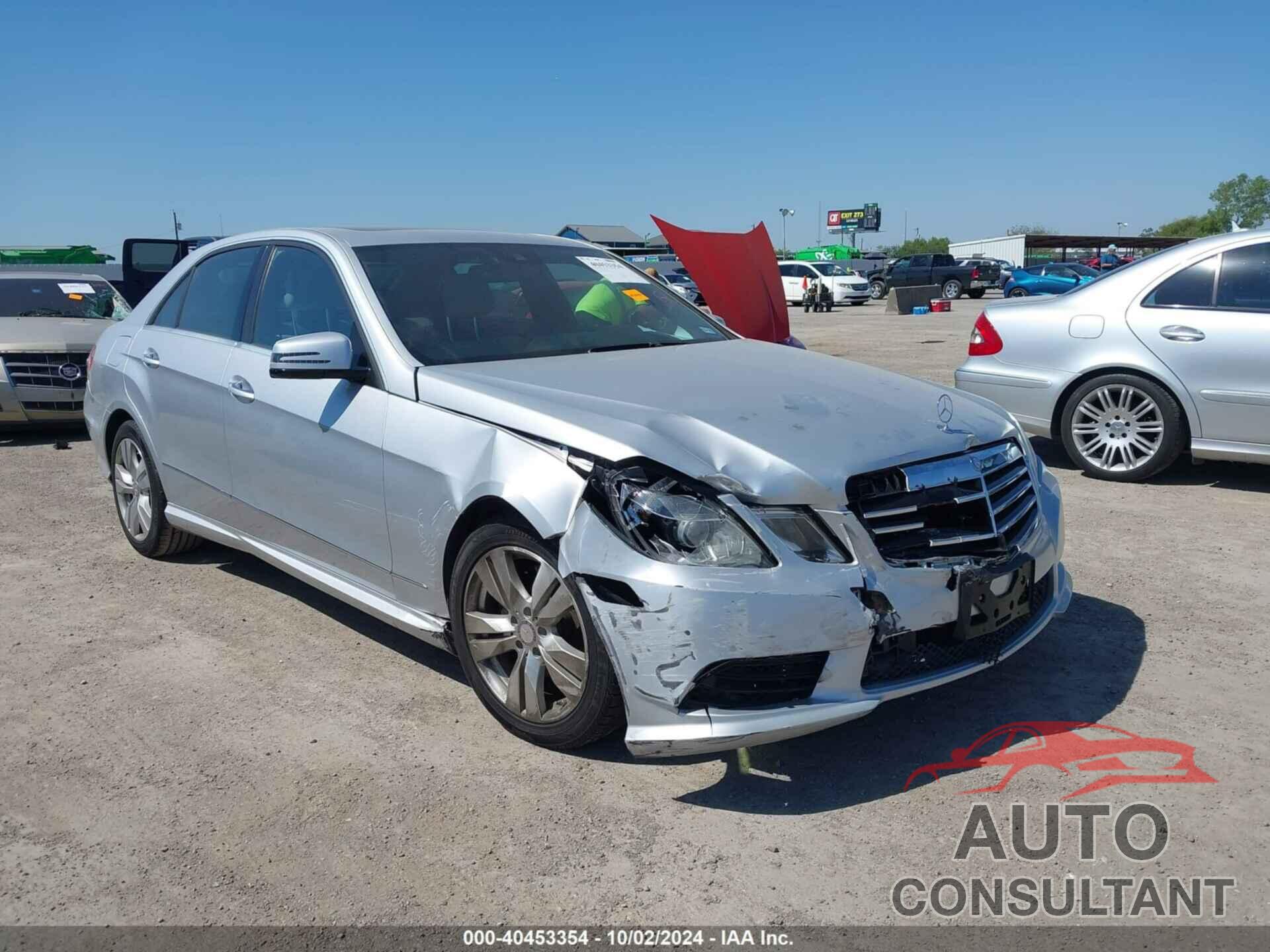 MERCEDES-BENZ E 350 2013 - WDDHF5KBXDA740089
