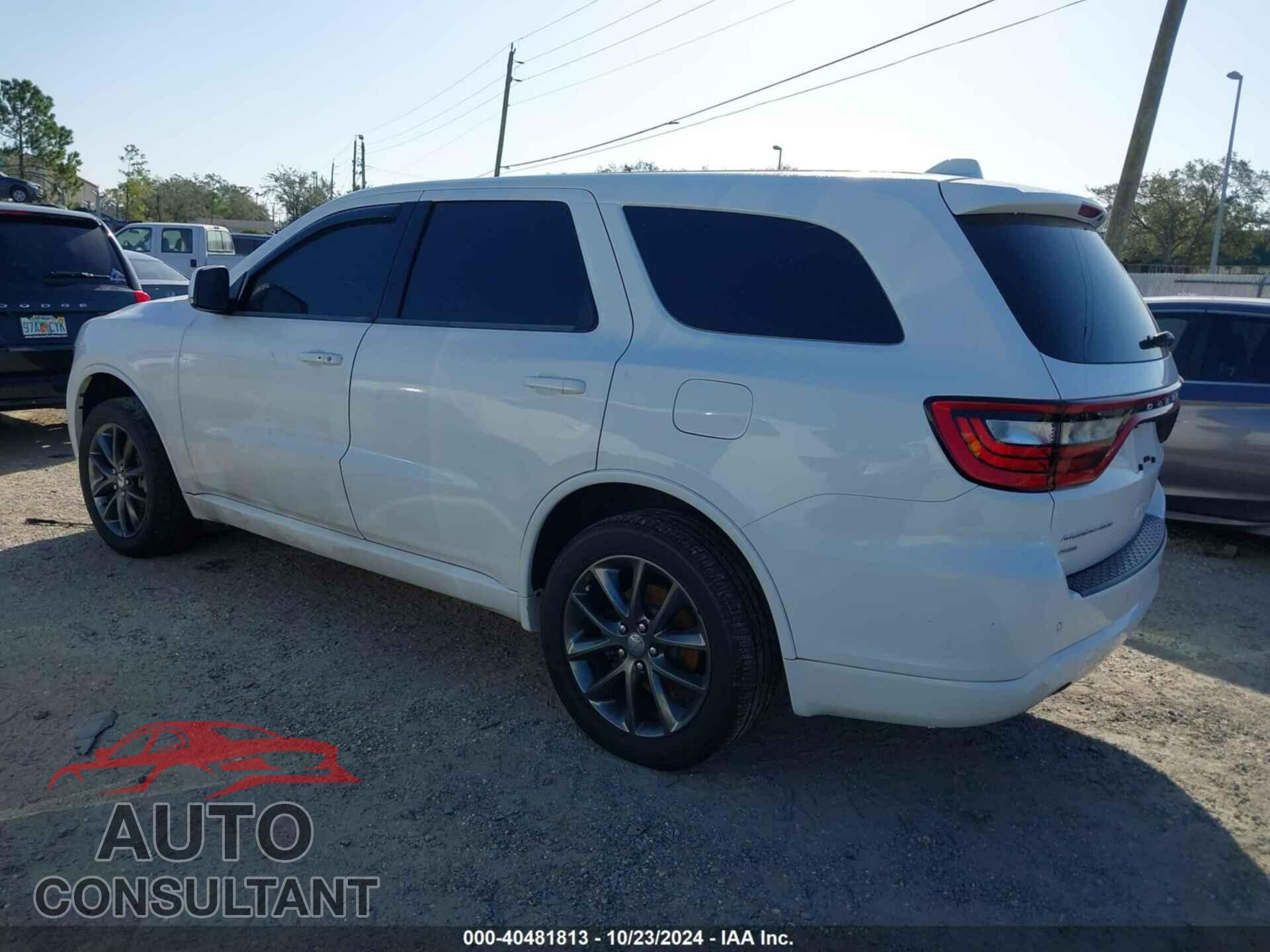 DODGE DURANGO 2017 - 1C4RDJDGXHC917708