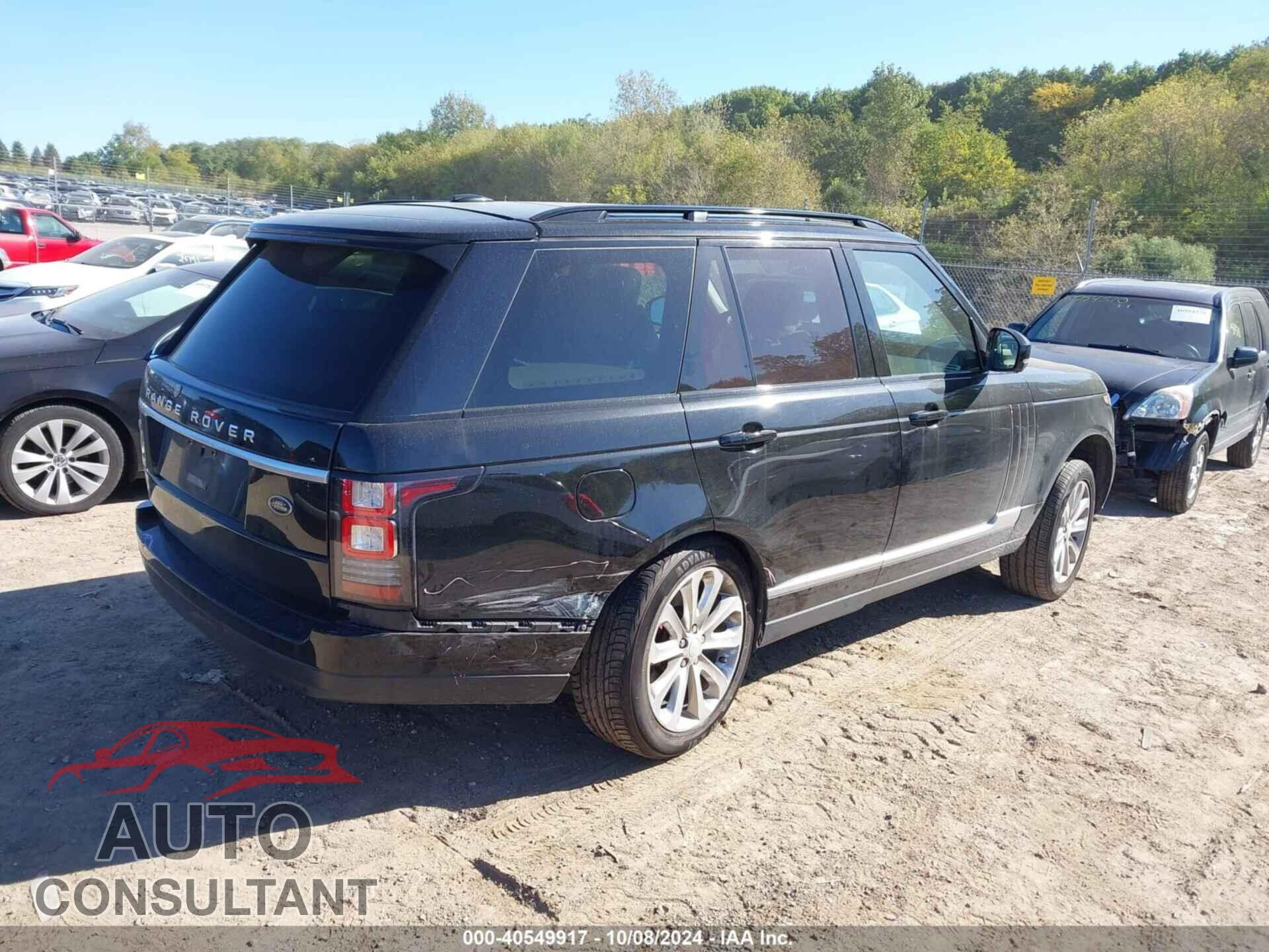 LAND ROVER RANGE ROVER 2015 - SALGS2VF1FA218297