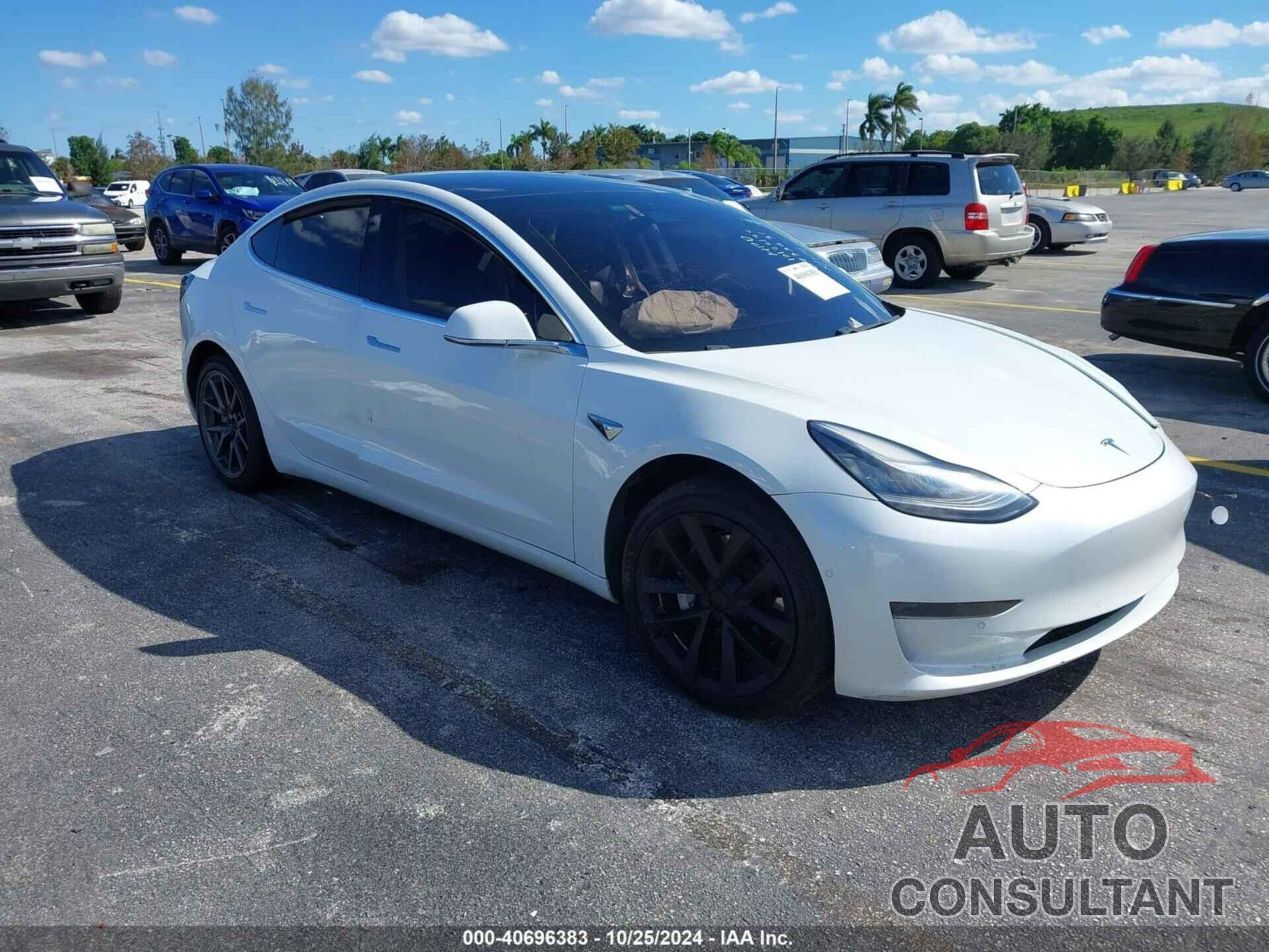 TESLA MODEL 3 2020 - 5YJ3E1EA8LF783631