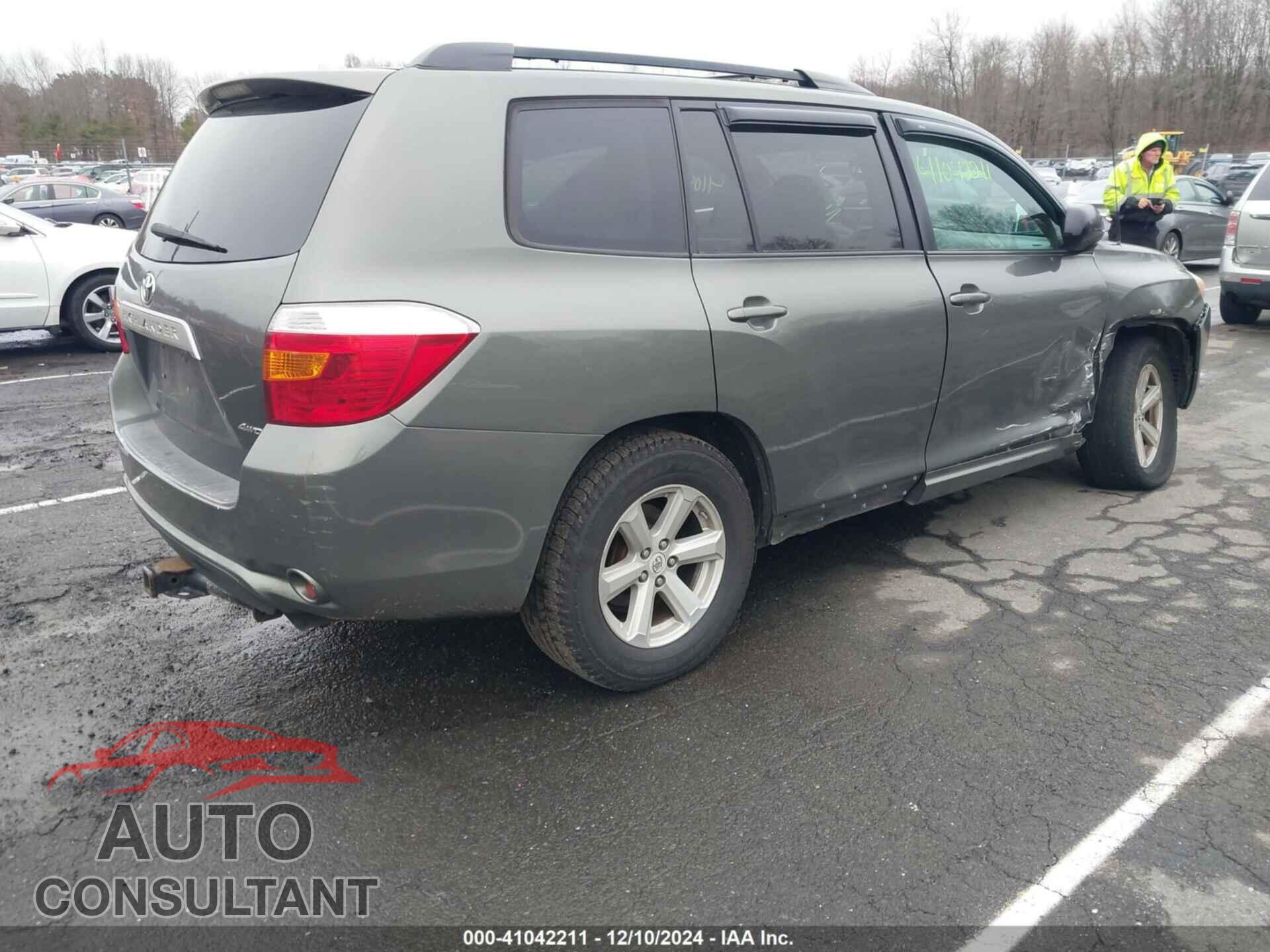 TOYOTA HIGHLANDER 2010 - 5TDBK3EH3AS021720