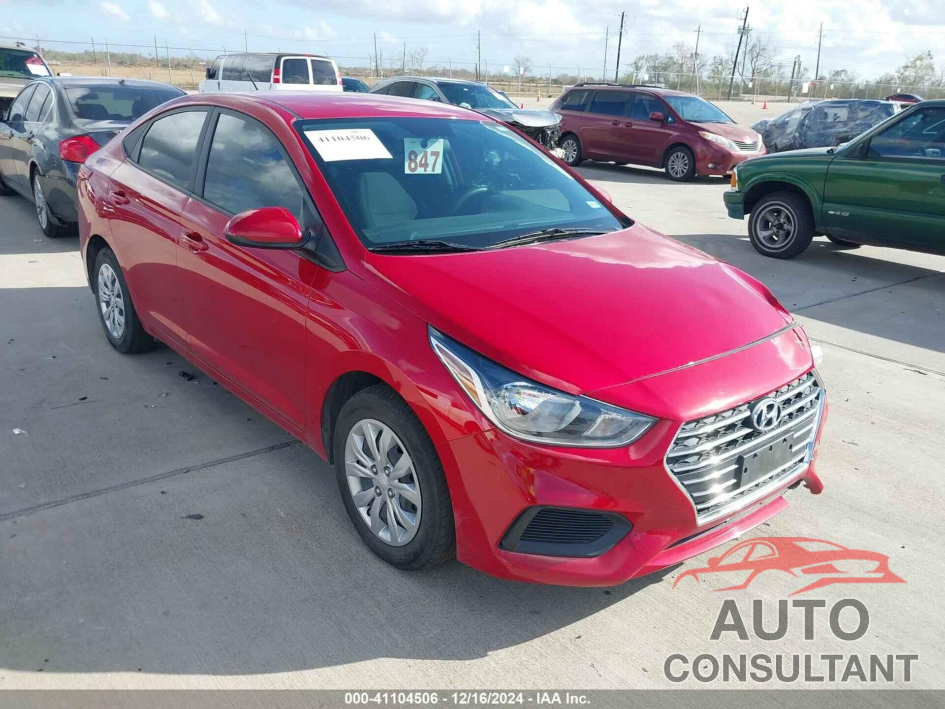 HYUNDAI ACCENT 2022 - 3KPC24A63NE168280