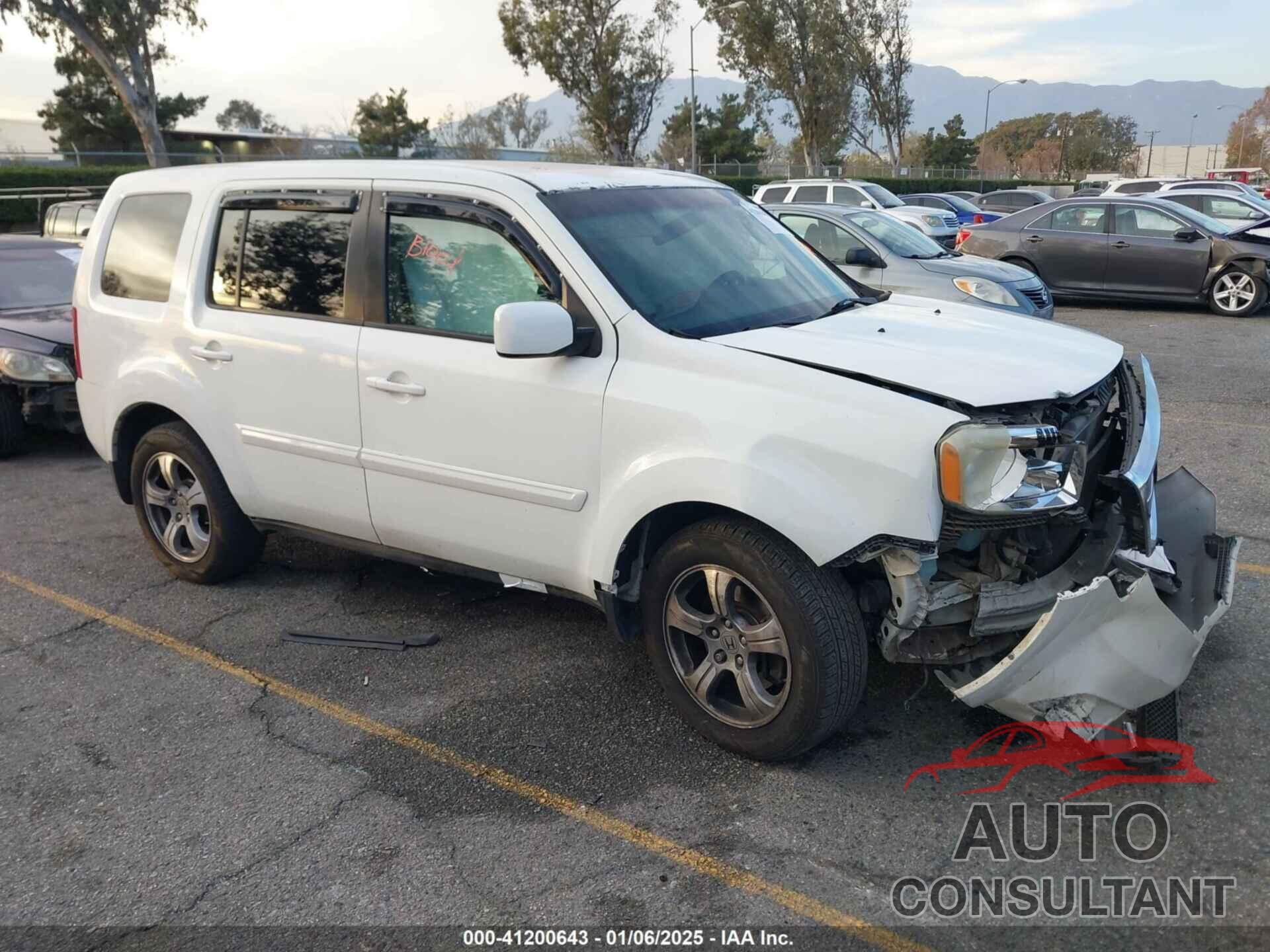 HONDA PILOT 2014 - 5FNYF3H42EB022746