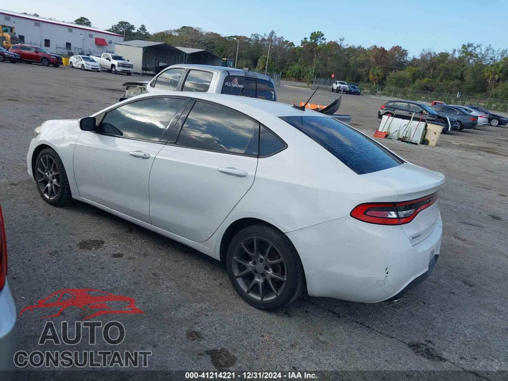 DODGE DART 2014 - 1C3CDFBB0ED778077