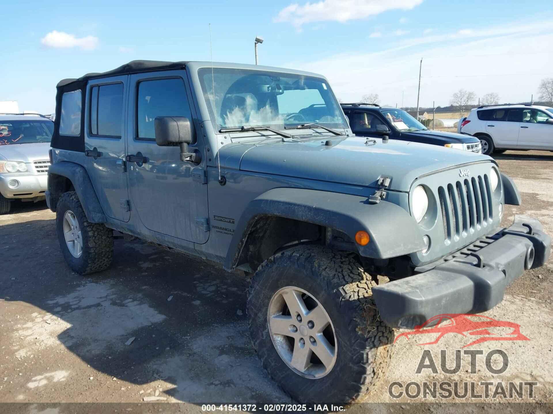 JEEP WRANGLER UNLIMITED 2014 - 1C4BJWDG1EL183172