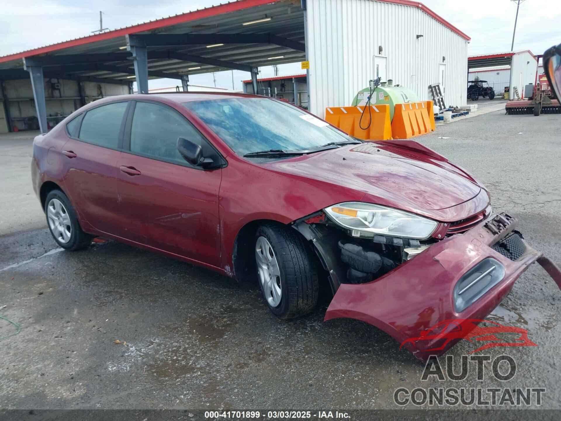 DODGE DART 2015 - 1C3CDFAA1FD345605