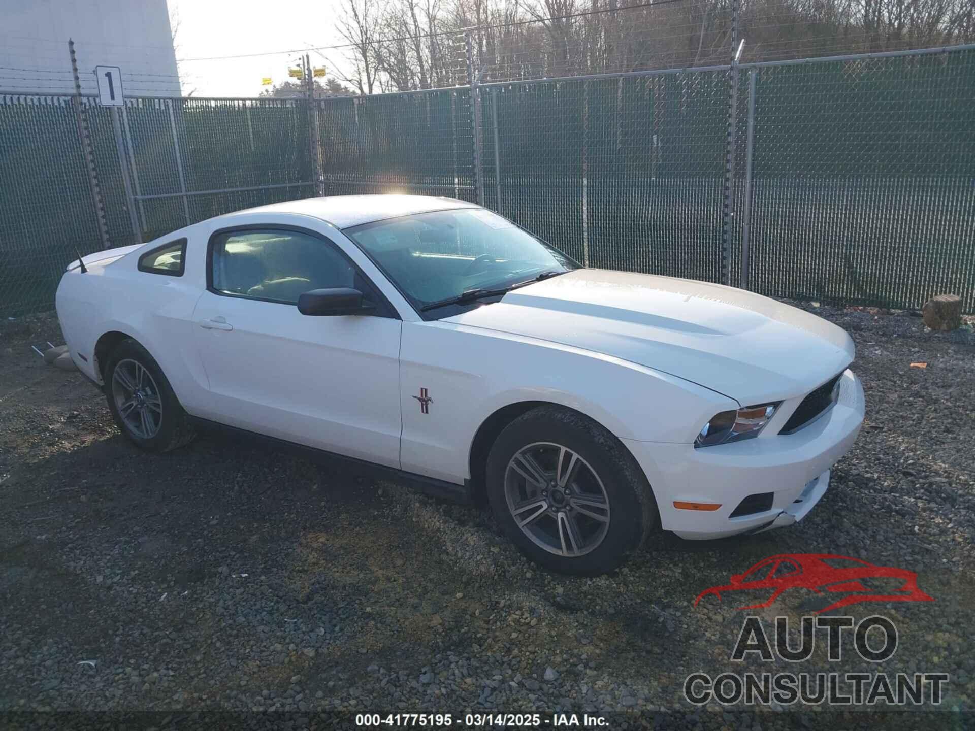 FORD MUSTANG 2010 - 1ZVBP8AN7A5155689