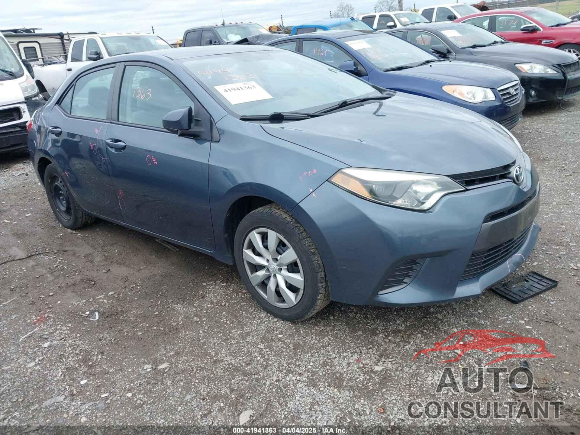 TOYOTA COROLLA 2016 - 2T1BURHE0GC697901