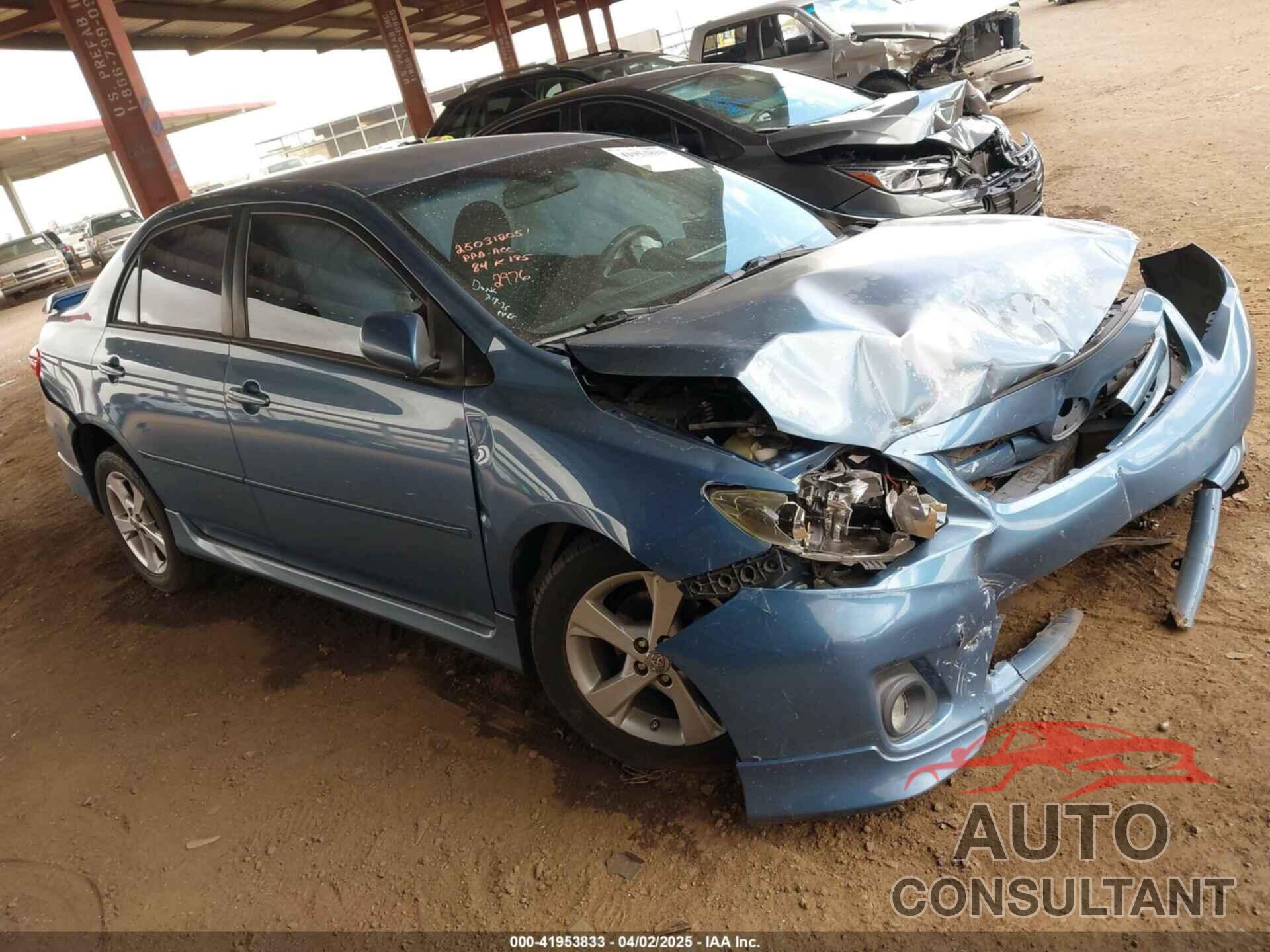 TOYOTA COROLLA 2013 - 5YFBU4EE8DP202976