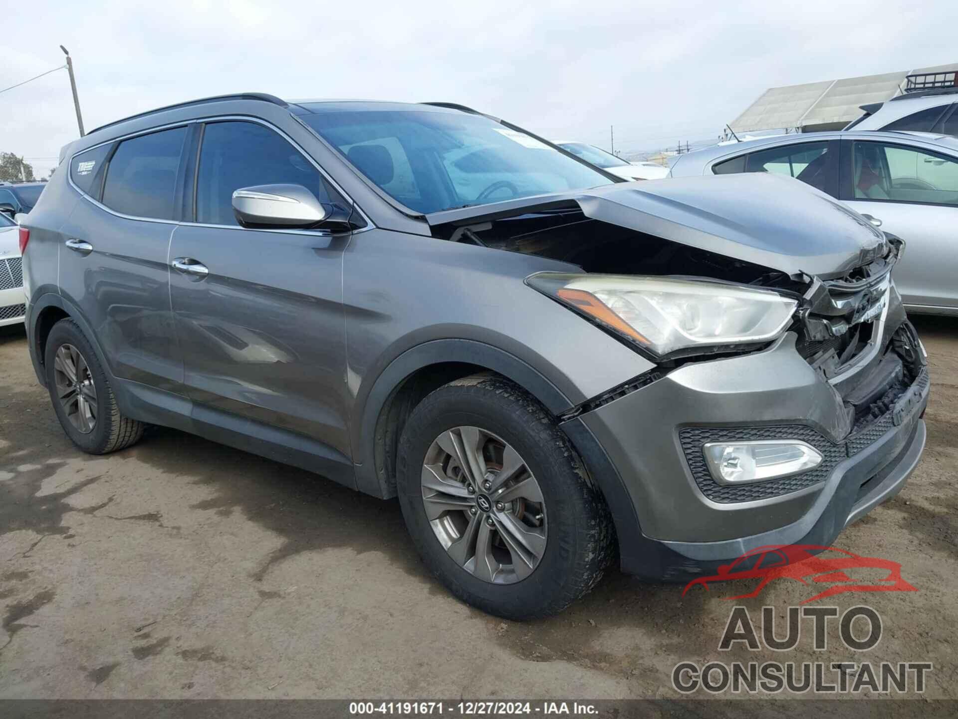HYUNDAI SANTA FE SPORT 2014 - 5XYZU3LBXEG174086