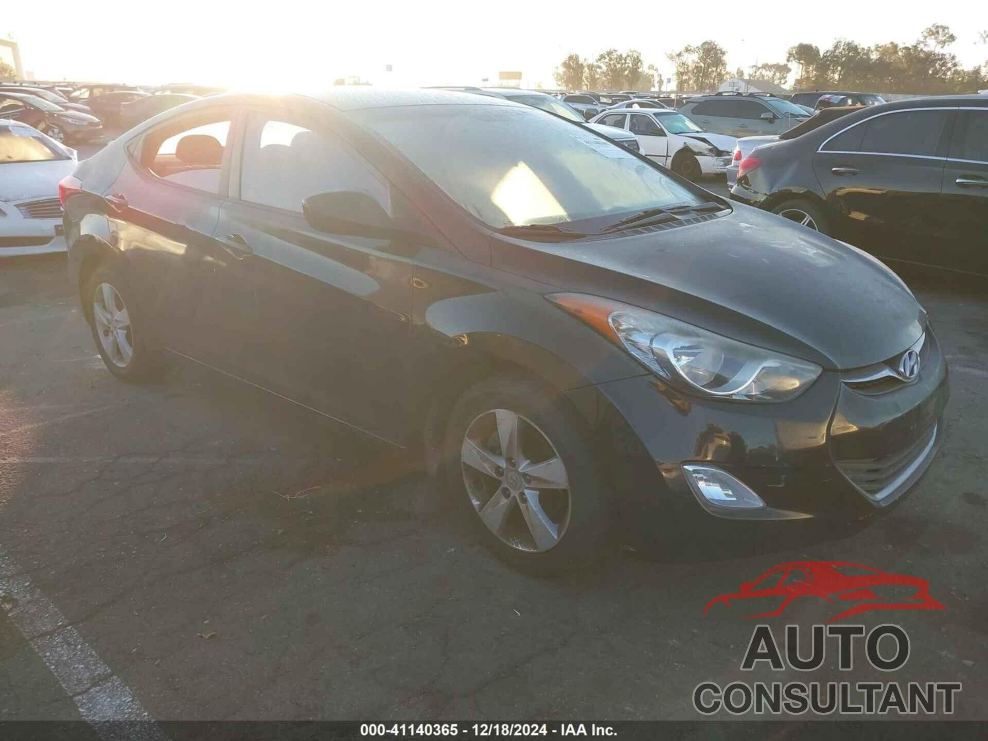 HYUNDAI ELANTRA 2012 - 5NPDH4AE7CH069772