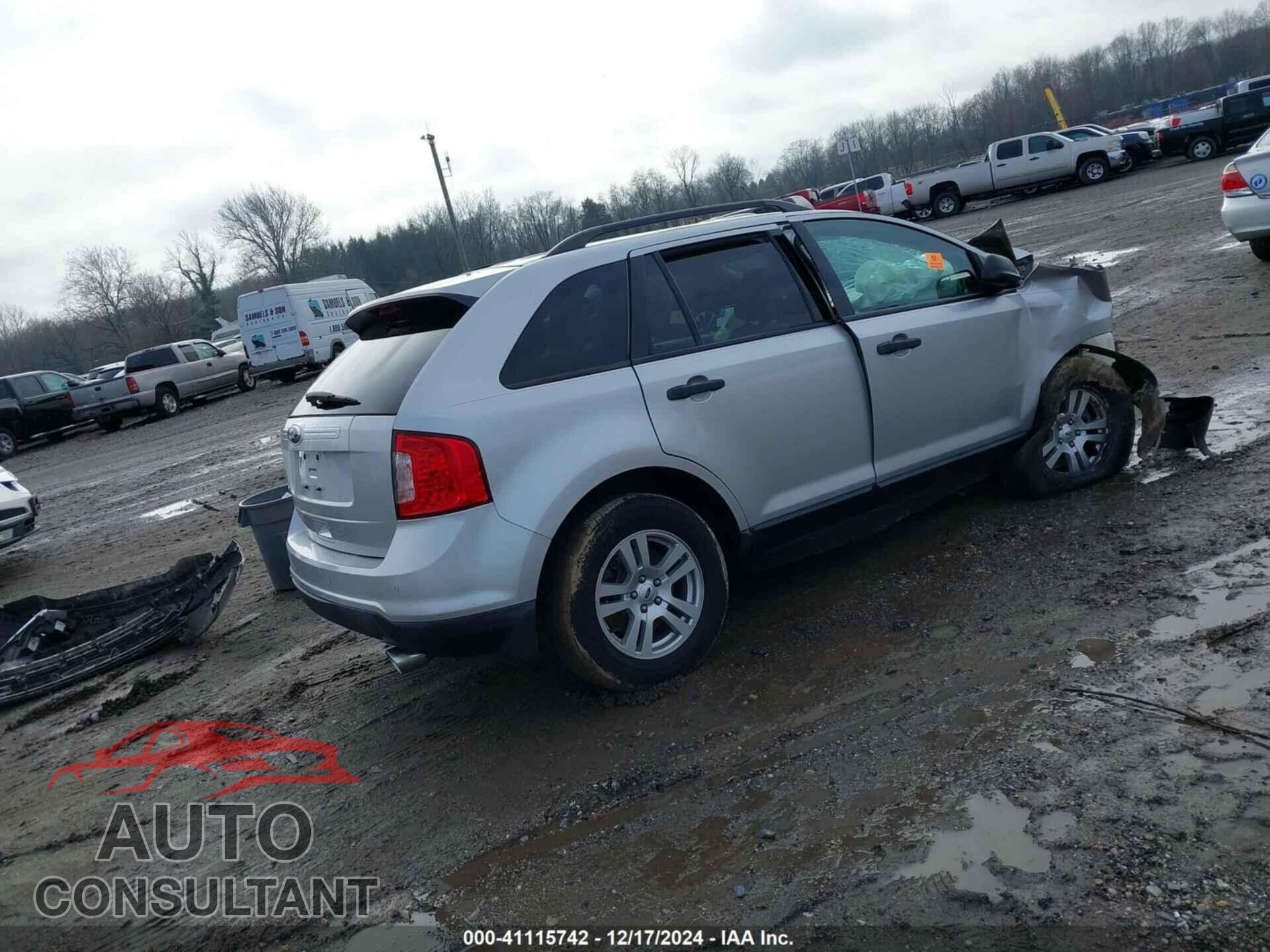 FORD EDGE 2012 - 2FMDK3GC2CBA86553