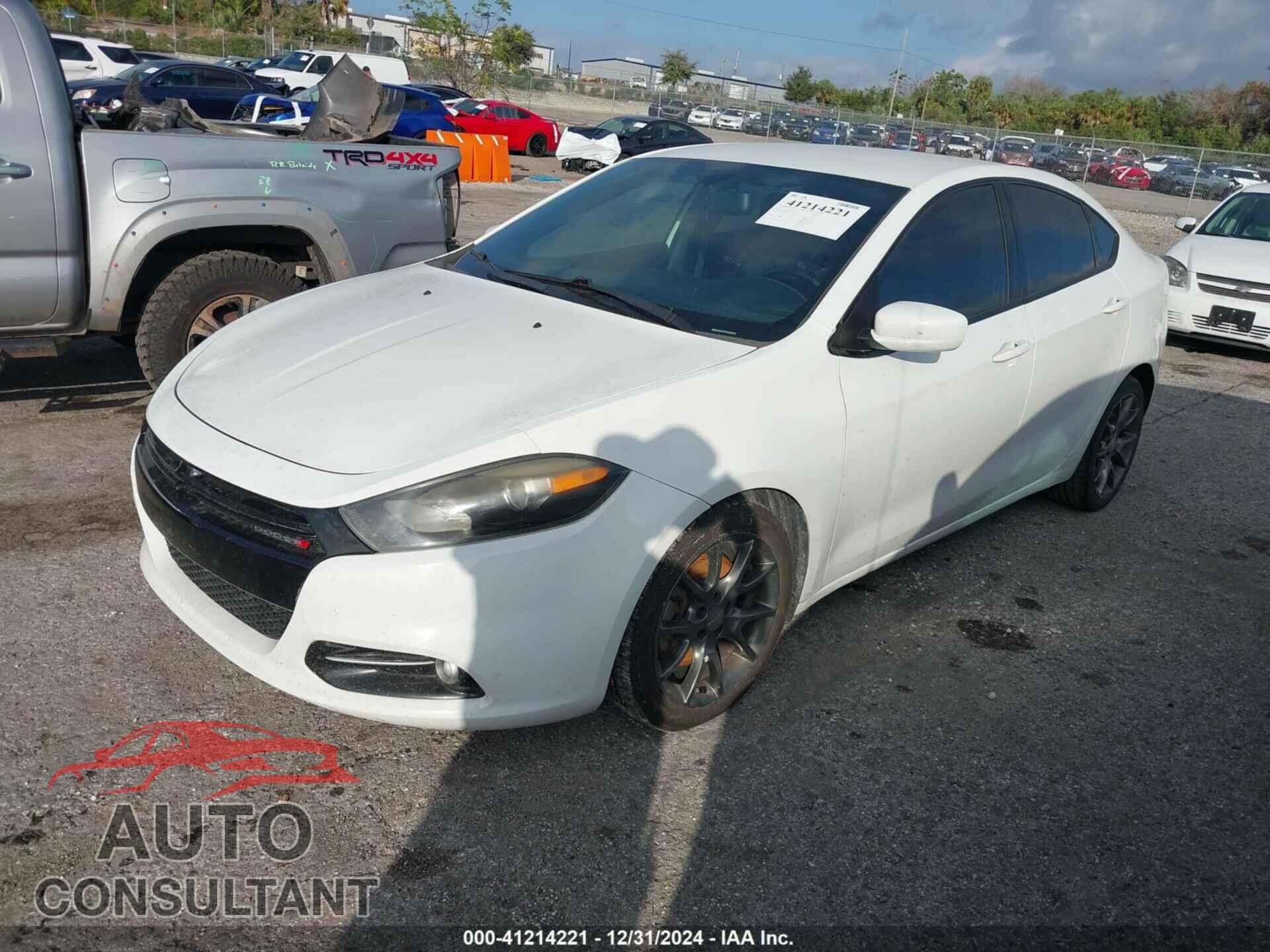 DODGE DART 2014 - 1C3CDFBB0ED778077