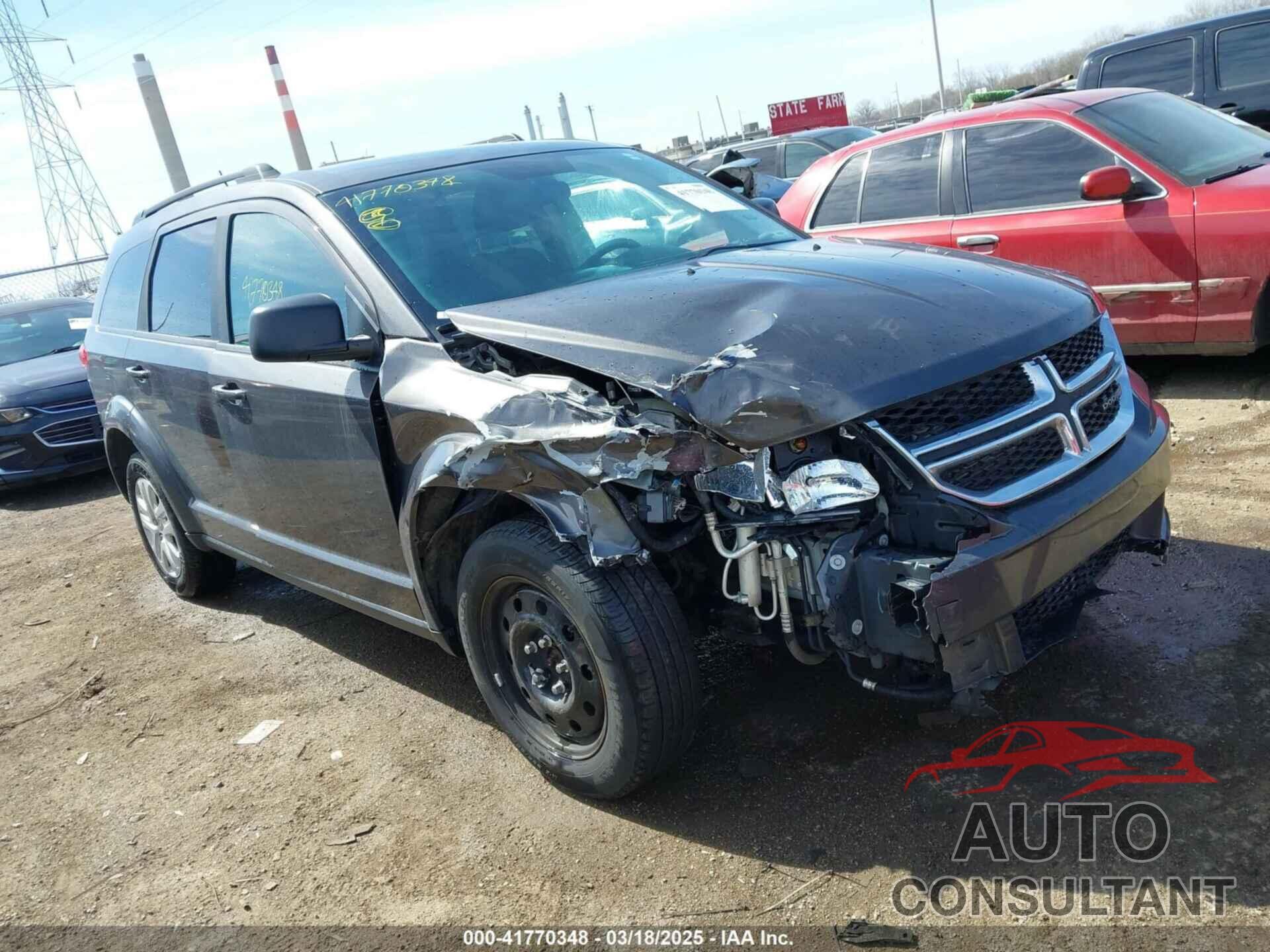 DODGE JOURNEY 2018 - 3C4PDDAG0JT375803