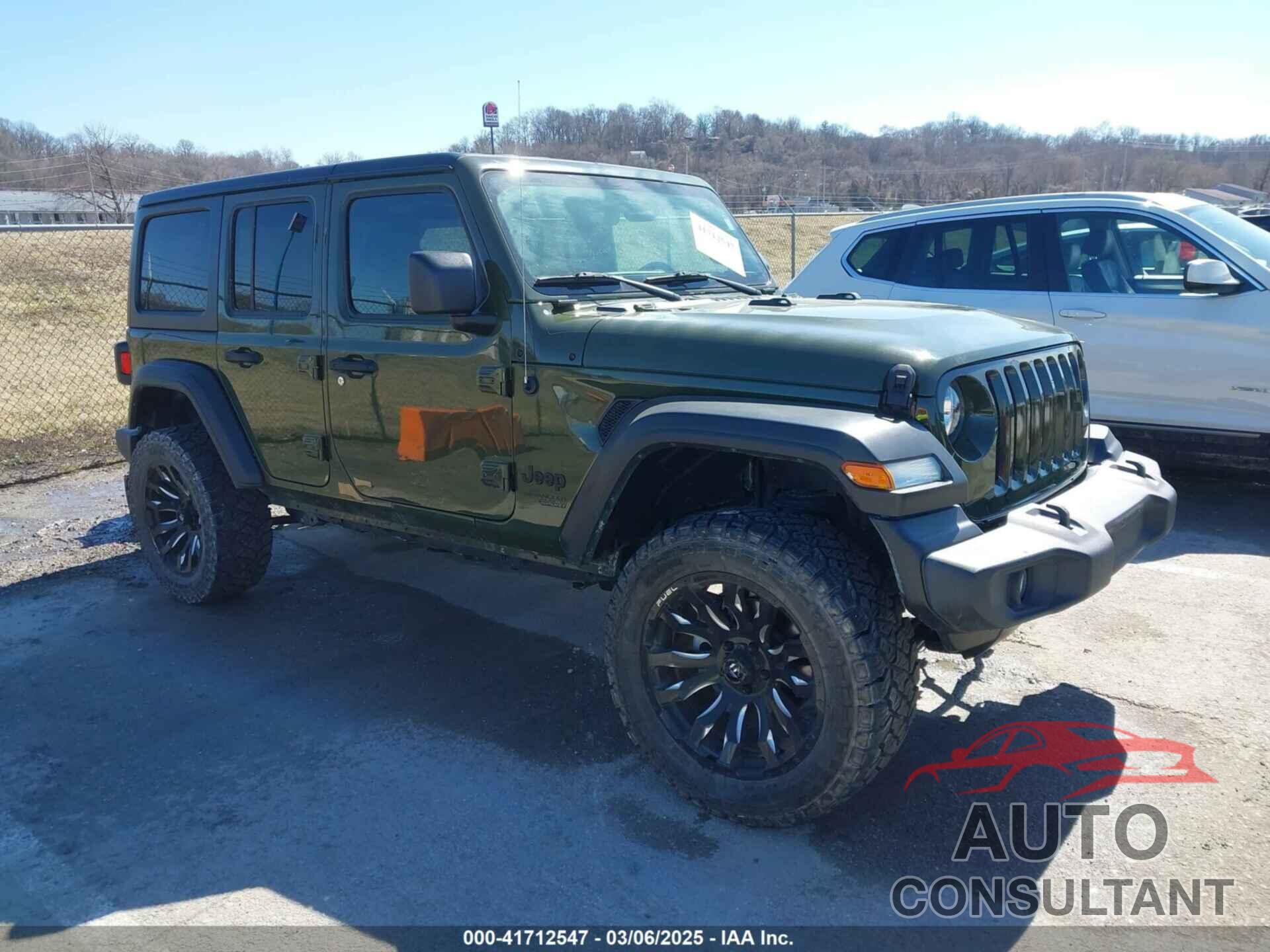 JEEP WRANGLER UNLIMITED 2021 - 1C4HJXDG2MW814413