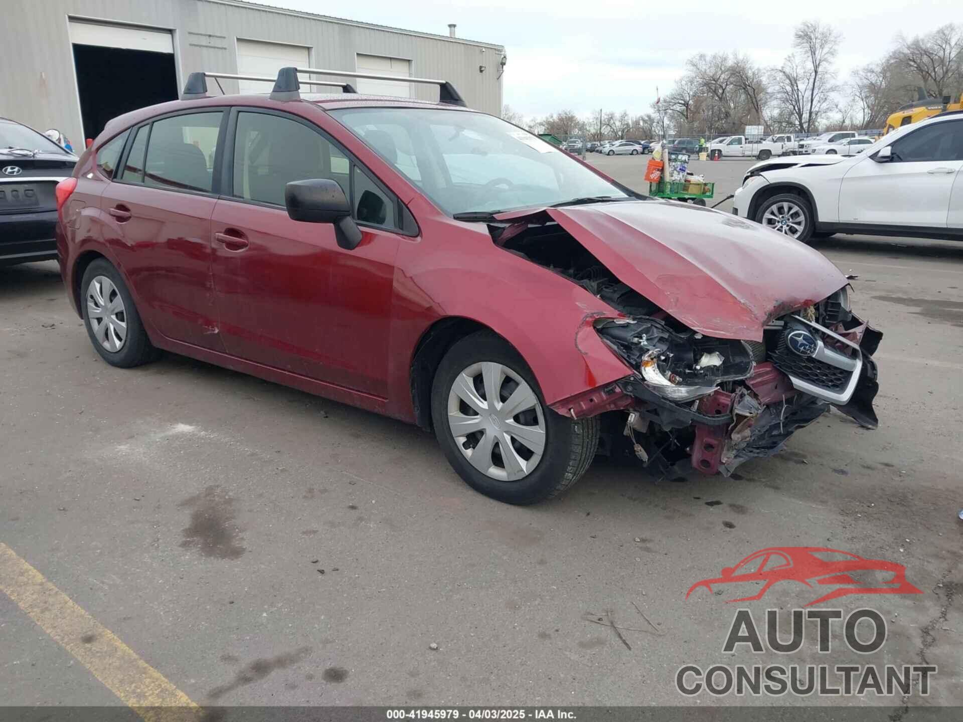 SUBARU IMPREZA 2012 - JF1GPAA64CH242076