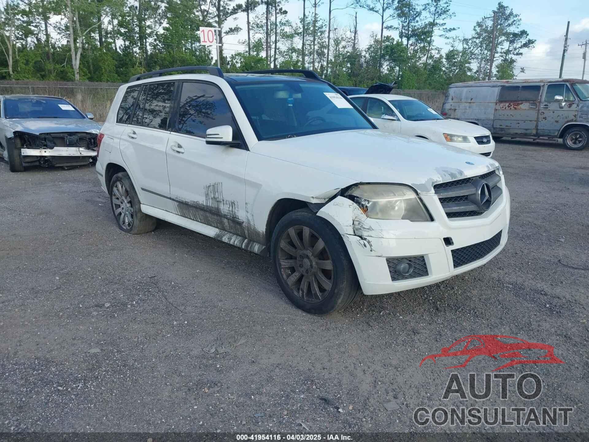 MERCEDES-BENZ GLK 350 2010 - WDCGG5GB1AF469184