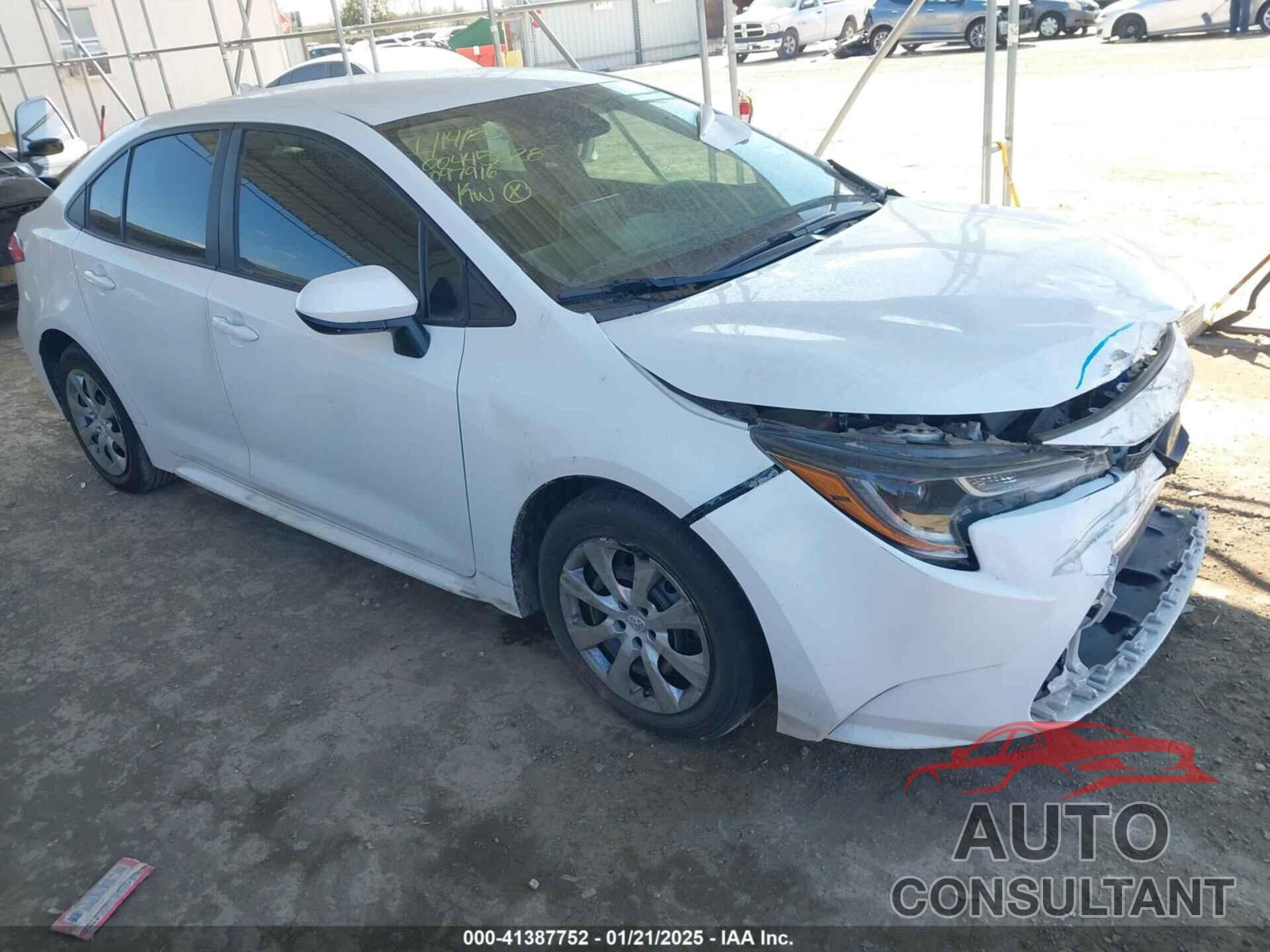 TOYOTA COROLLA 2020 - 5YFEPRAE3LP097916