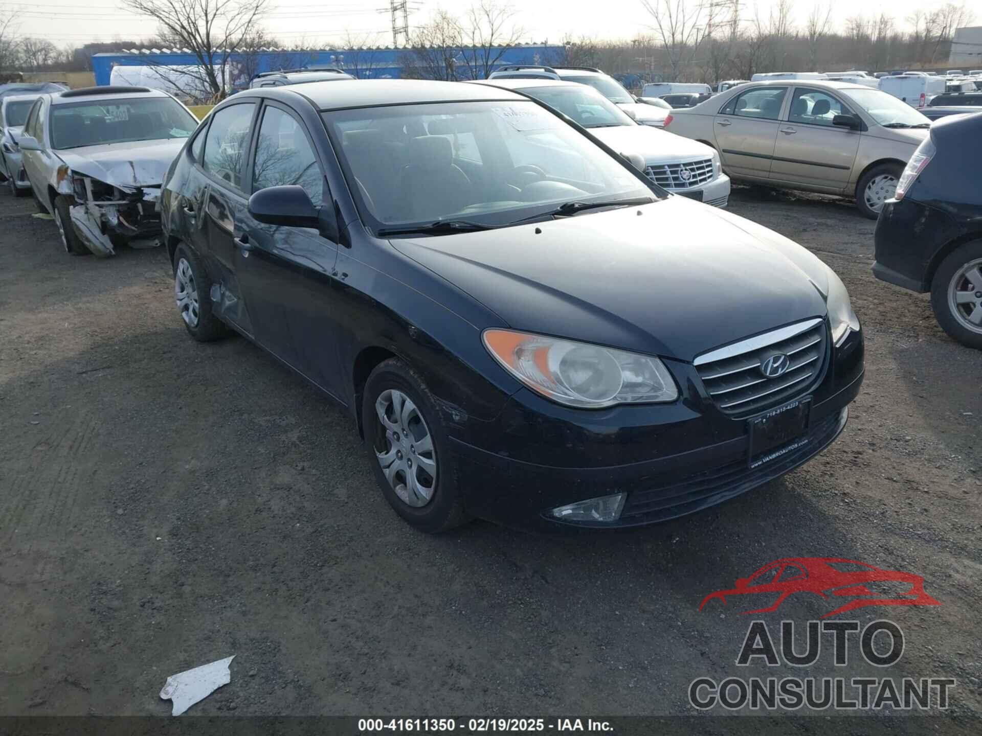 HYUNDAI ELANTRA 2009 - KMHDU46D69U773502