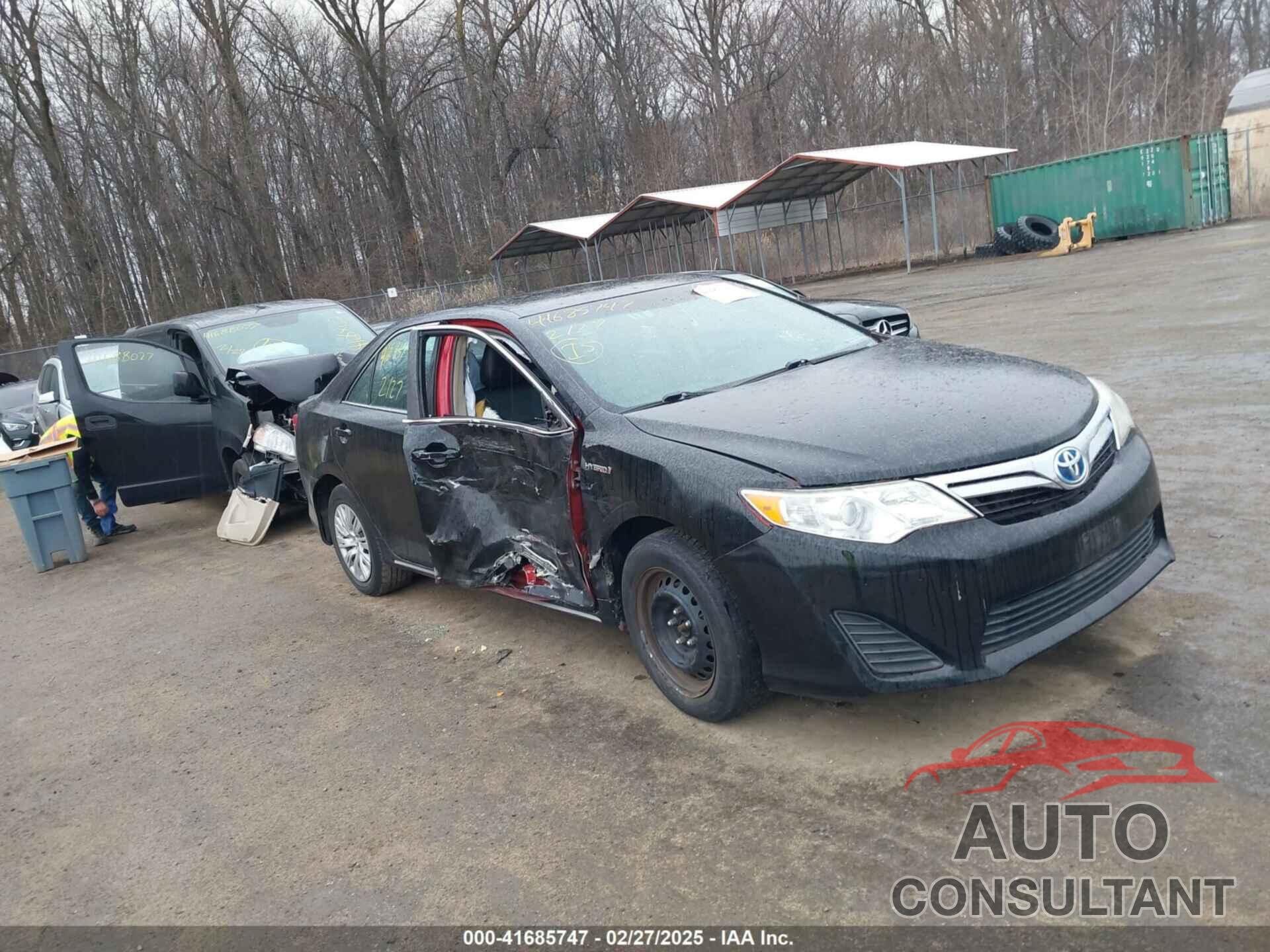 TOYOTA CAMRY HYBRID 2014 - 4T1BD1FK7EU126122