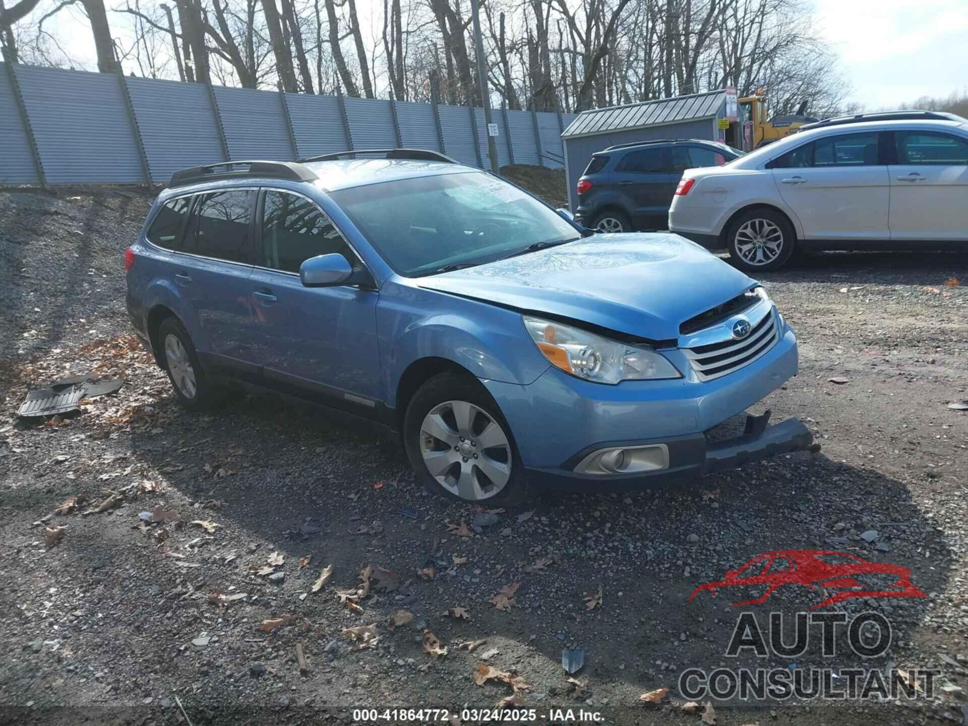 SUBARU OUTBACK 2010 - 4S4BRBBCXA3330726