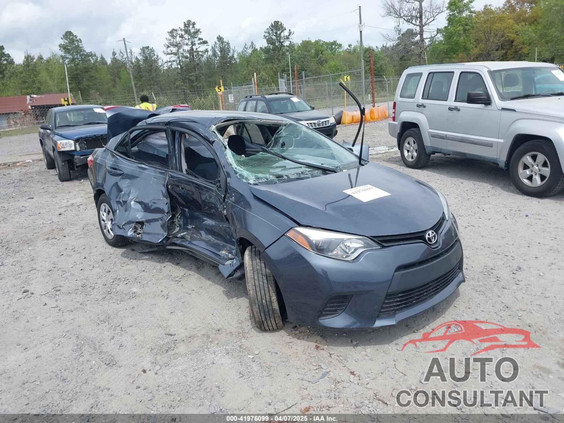 TOYOTA COROLLA 2015 - 2T1BURHE3FC369905