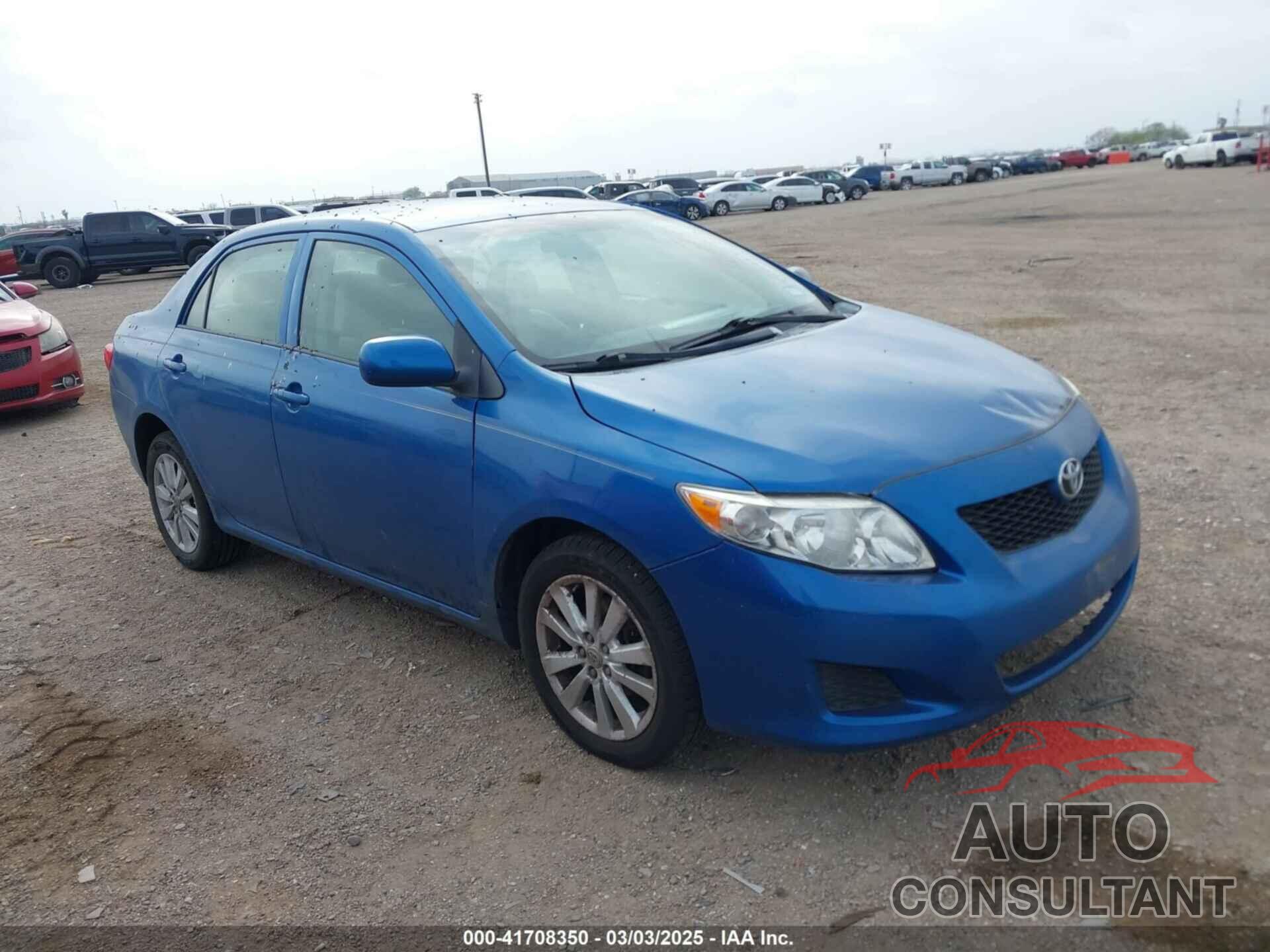 TOYOTA COROLLA 2009 - 1NXBU40E69Z023347