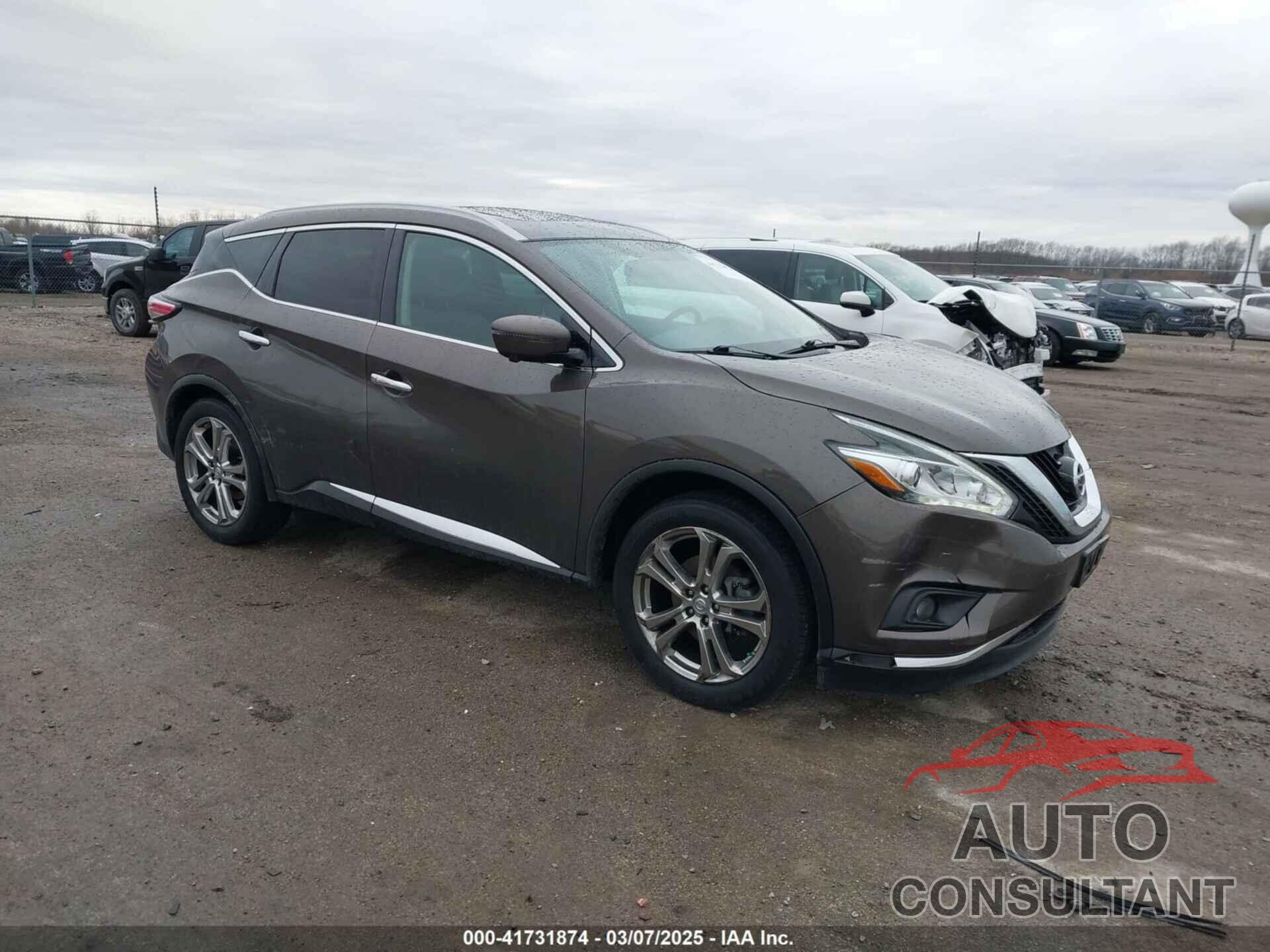 NISSAN MURANO 2016 - 5N1AZ2MH3GN136587