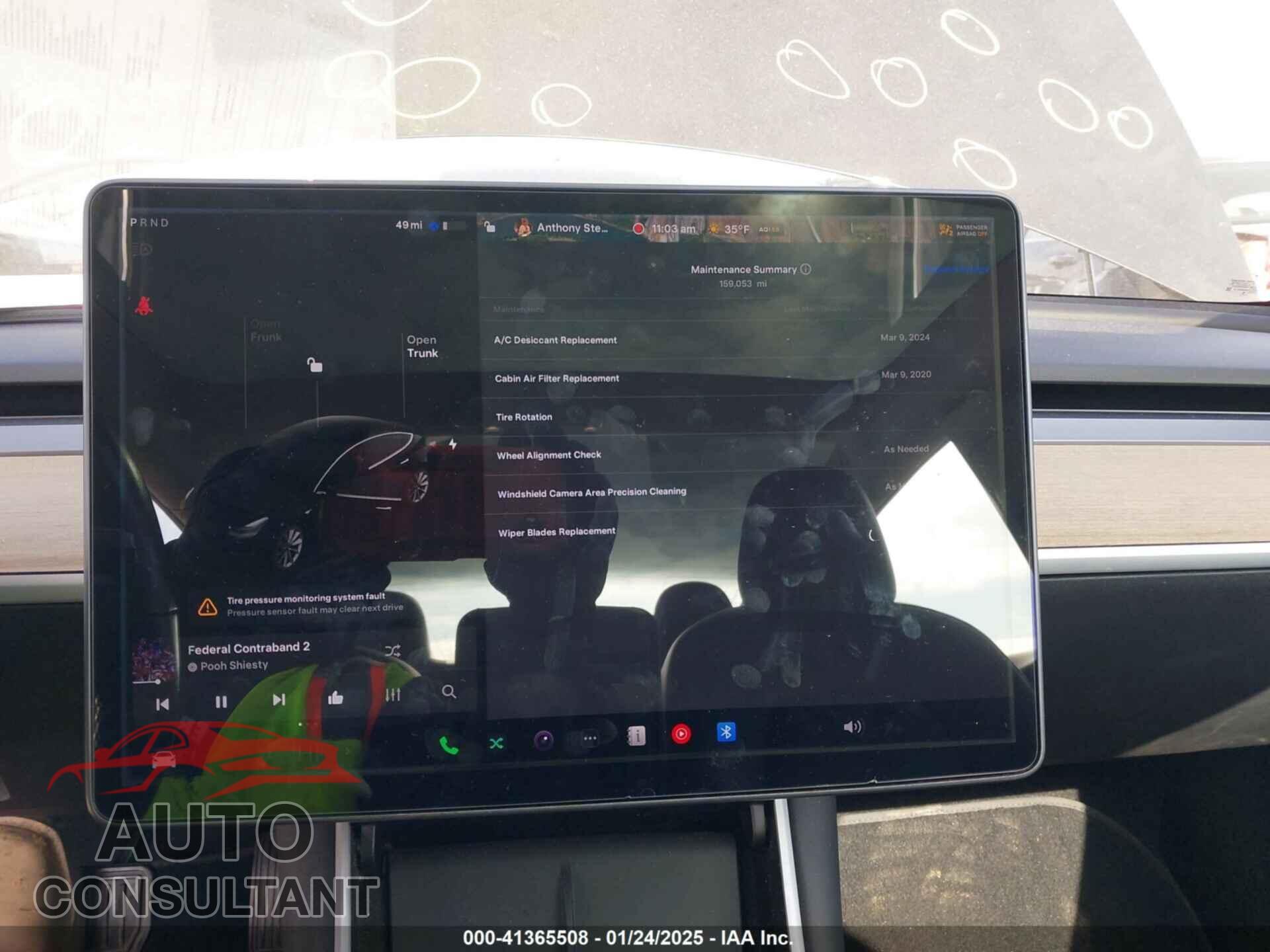 TESLA MODEL 3 2018 - 5YJ3E1EA8JF006783