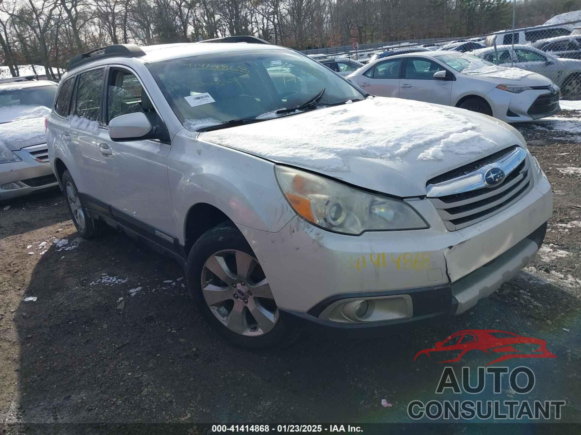 SUBARU OUTBACK 2011 - 4S4BRCLC2B3440725