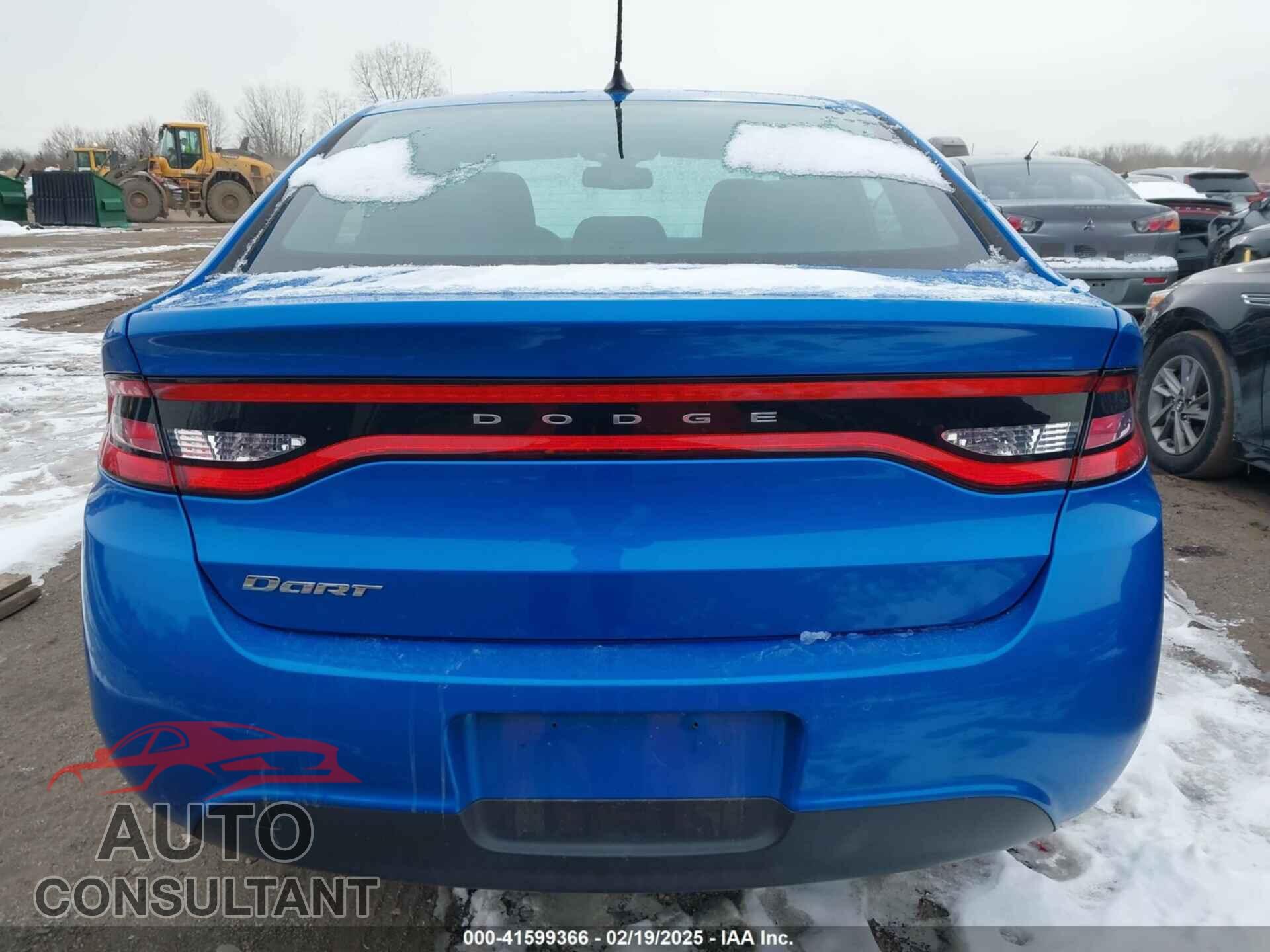 DODGE DART 2016 - 1C3CDFAA6GD680408