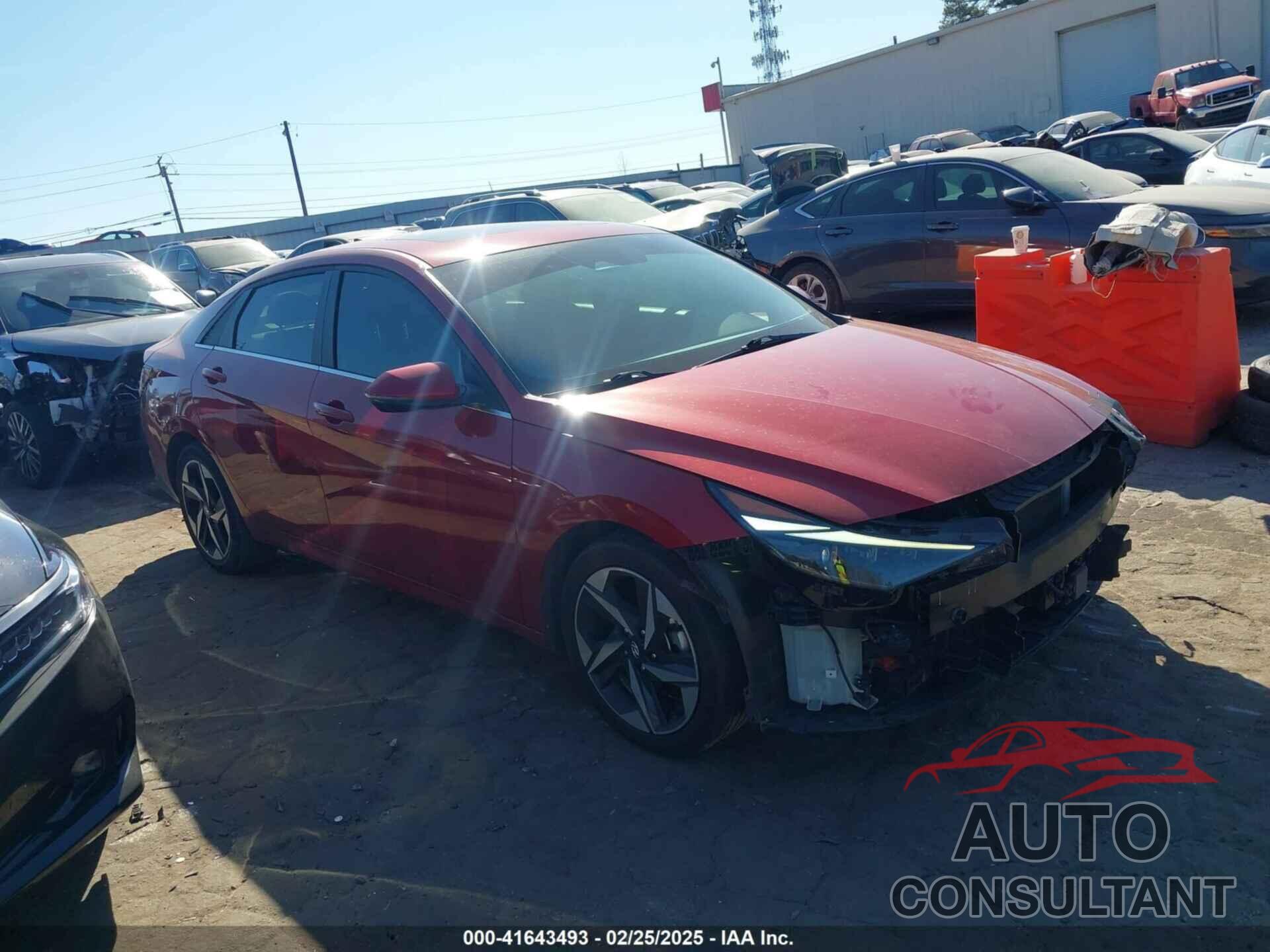 HYUNDAI ELANTRA HYBRID 2022 - KMHLN4AJ2NU024213