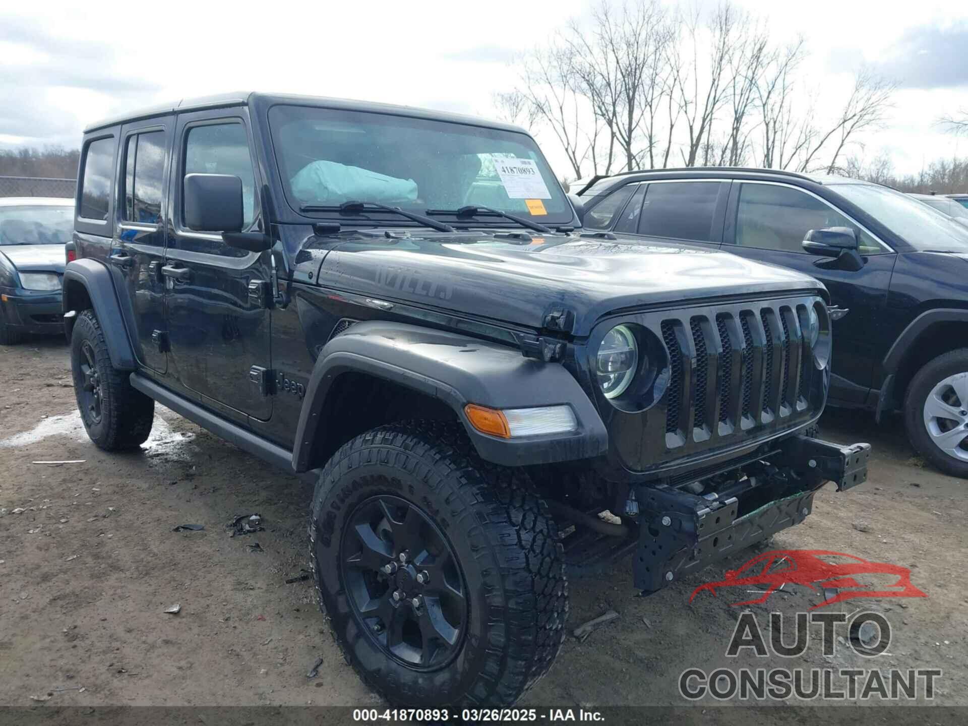 JEEP WRANGLER UNLIMITED 2022 - 1C4HJXDG0NW102631
