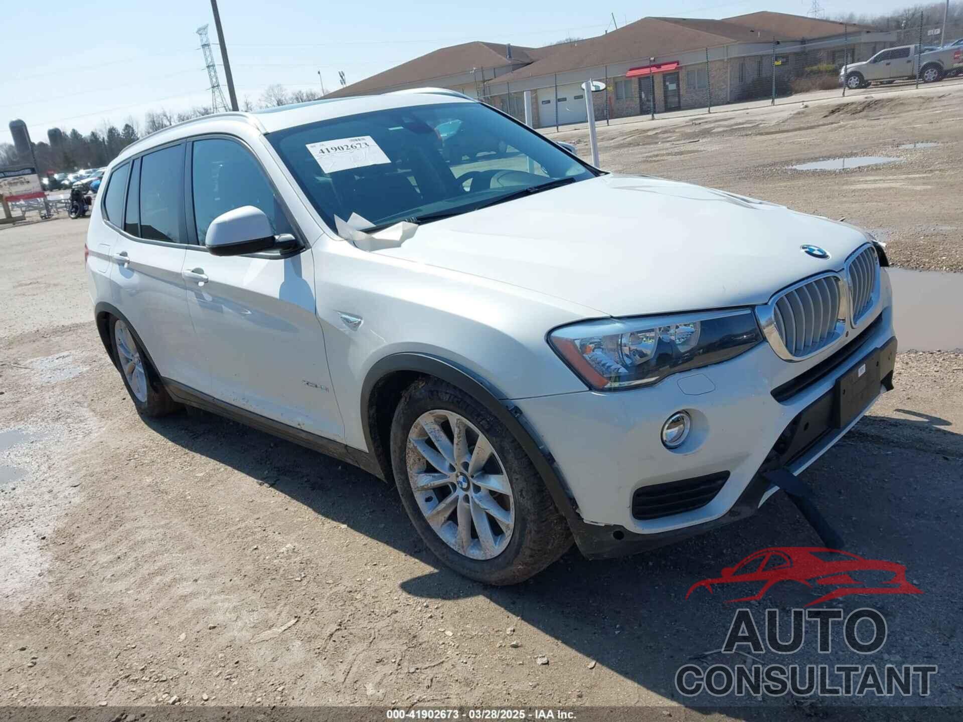 BMW X3 2016 - 5UXWX9C5XG0D75116