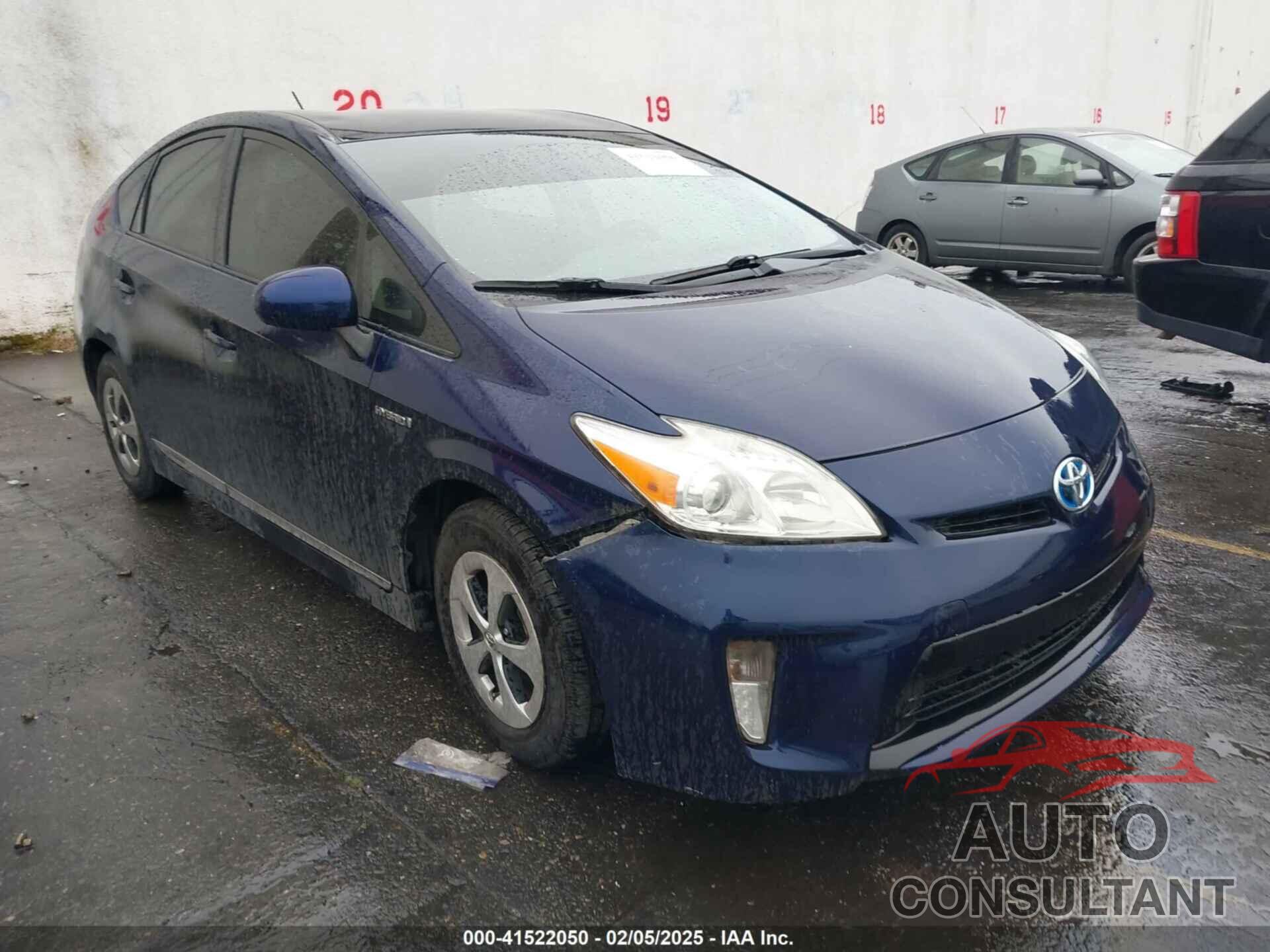 TOYOTA PRIUS 2013 - JTDKN3DUXD0340979
