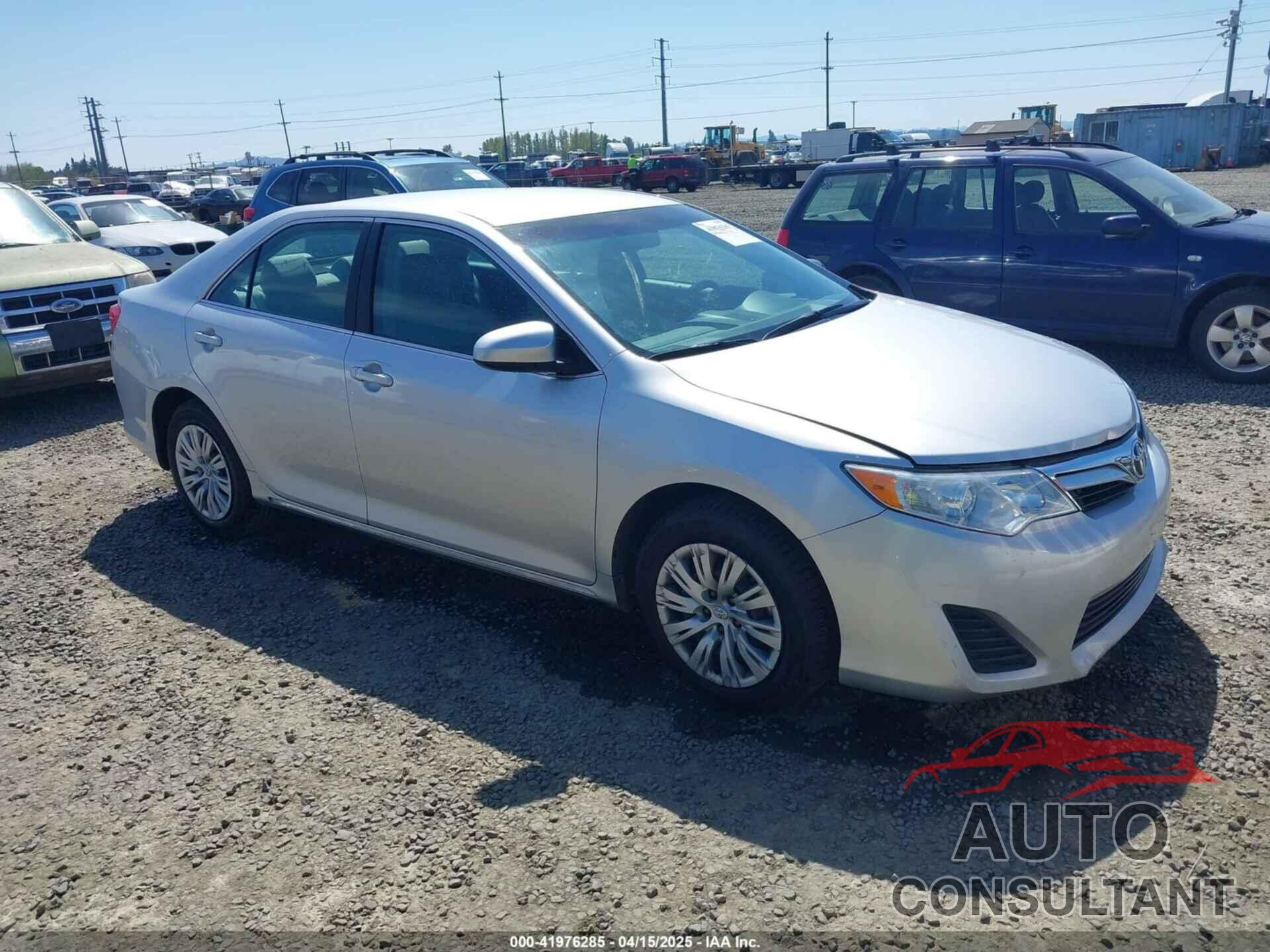 TOYOTA CAMRY 2012 - 4T1BF1FK0CU166937
