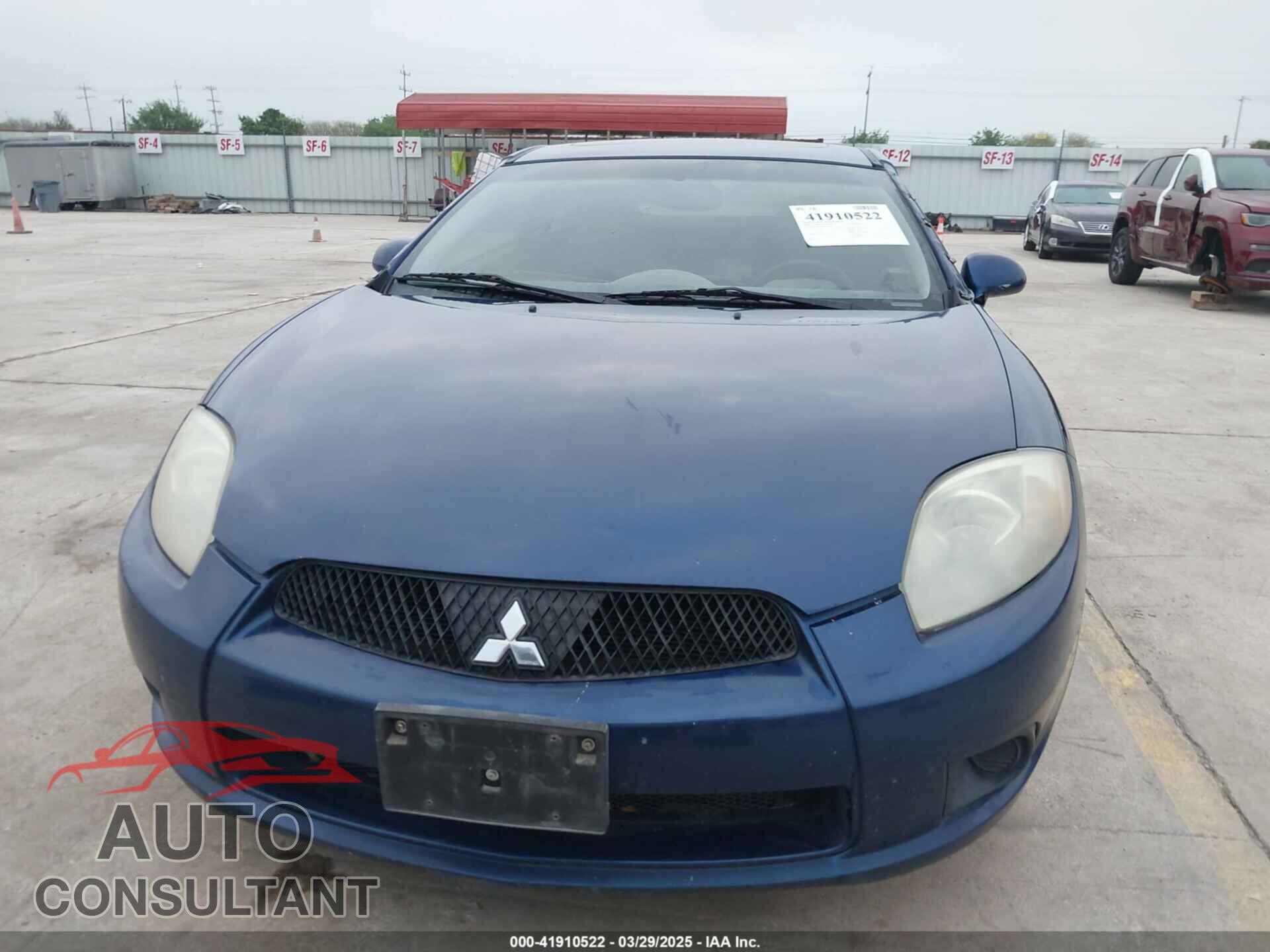 MITSUBISHI ECLIPSE 2009 - 4A3AK24F39E014450