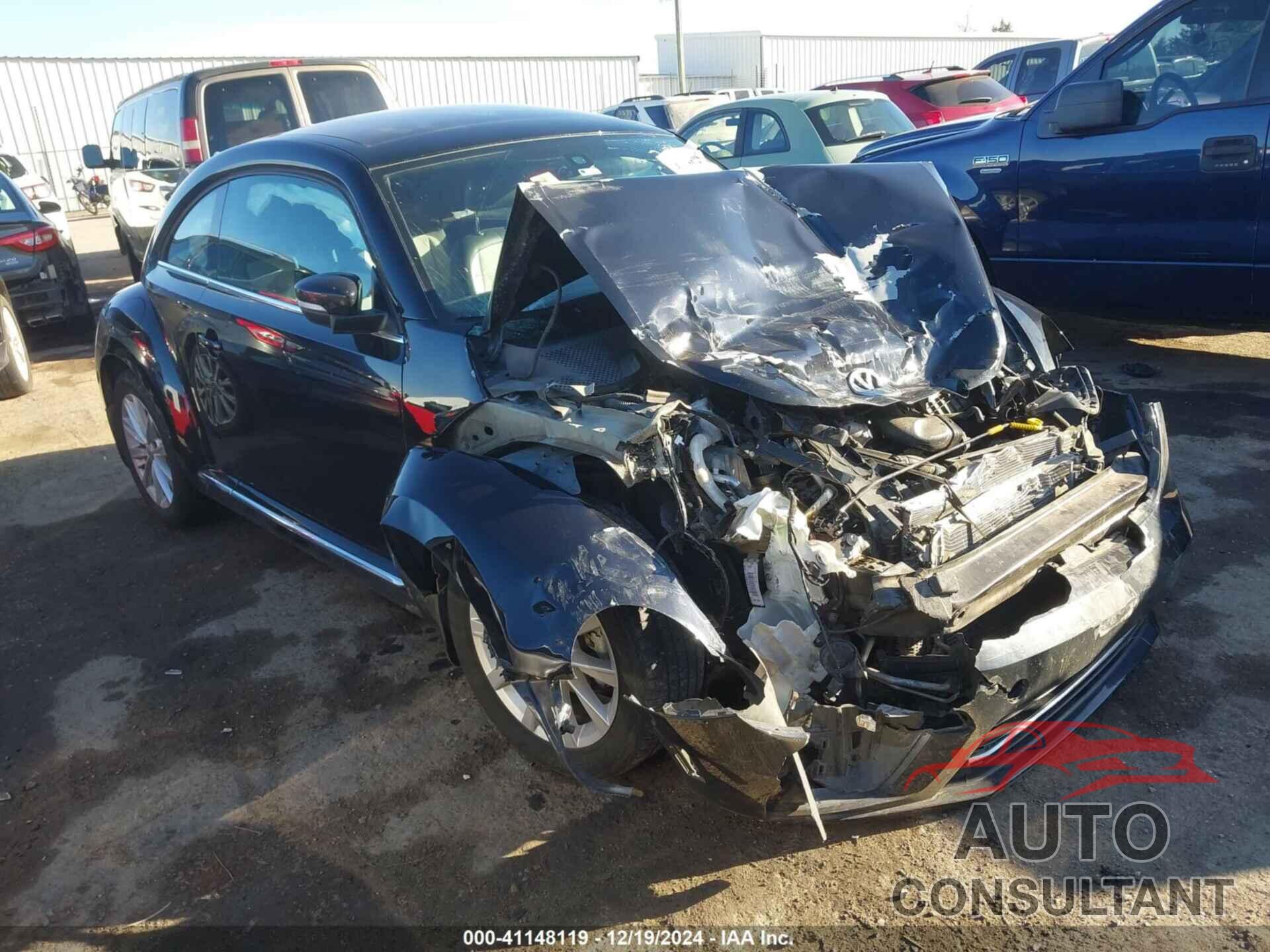 VOLKSWAGEN BEETLE 2019 - 3VWJD7AT6KM713749