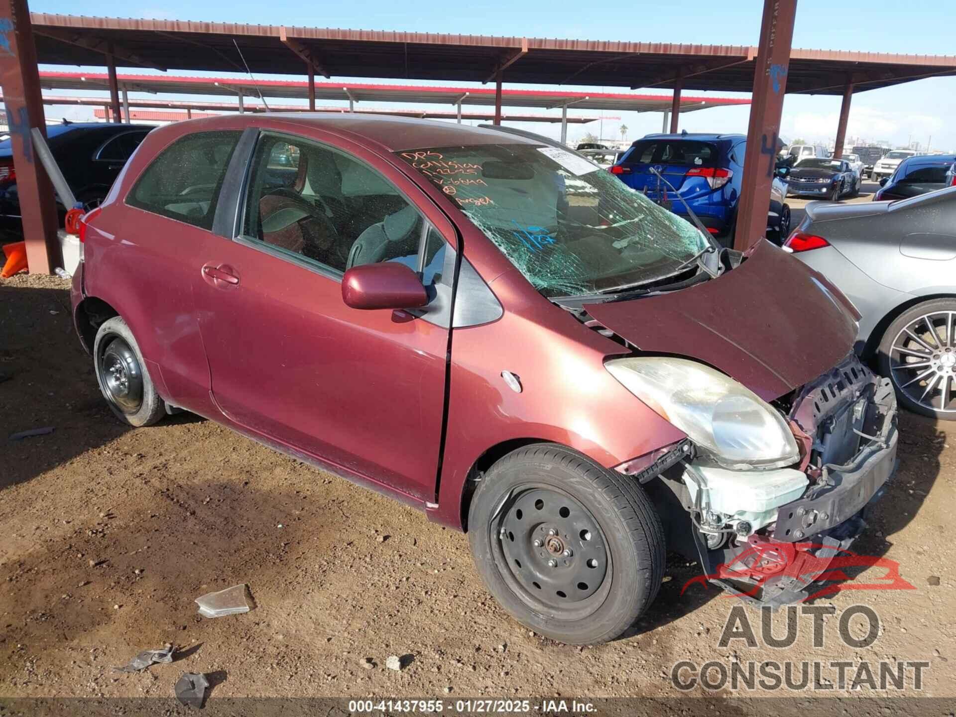 TOYOTA YARIS 2009 - JTDJT903095276849