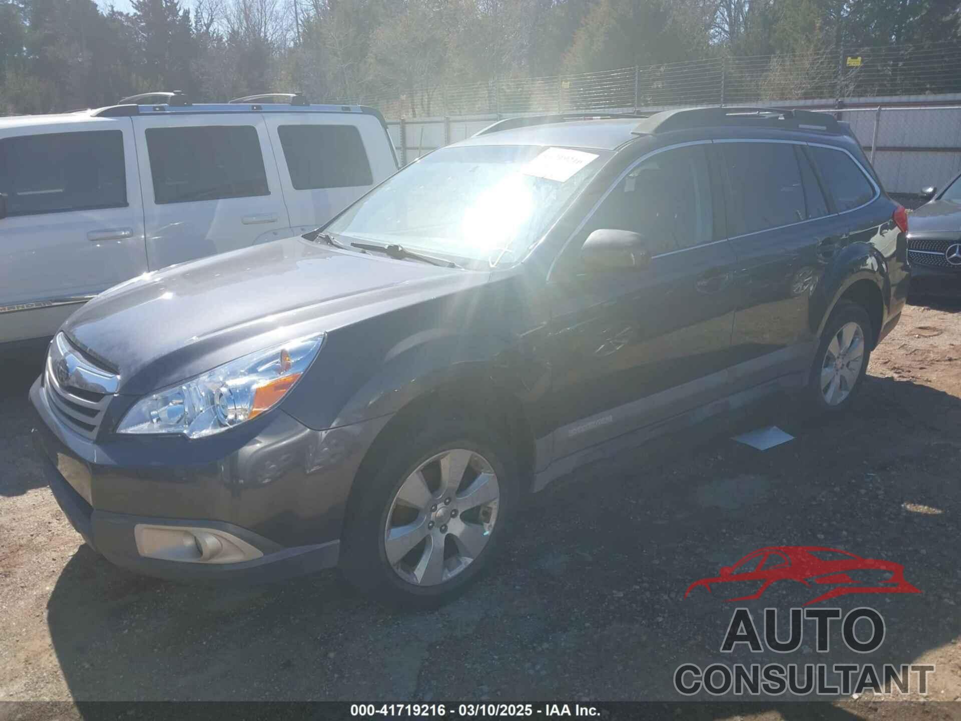SUBARU OUTBACK 2010 - 4S4BRBCC4A3357449
