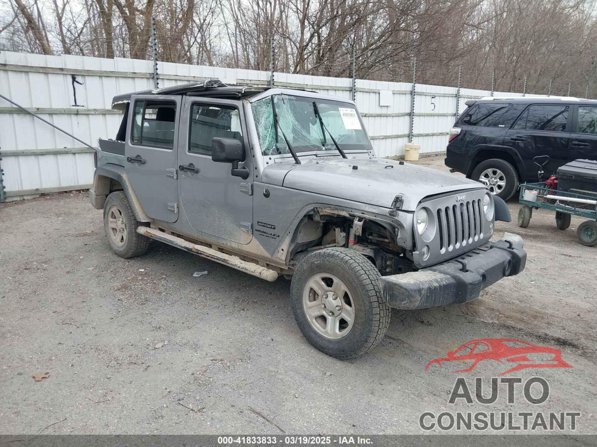 JEEP WRANGLER UNLIMITED 2015 - 1C4BJWKG3FL669342