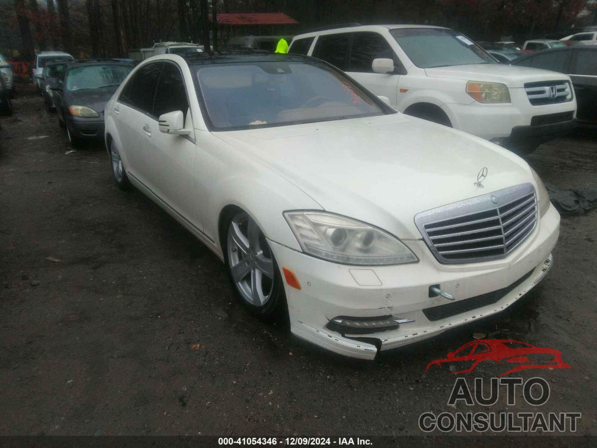 MERCEDES-BENZ S 550 2011 - WDDNG8GBXBA362721