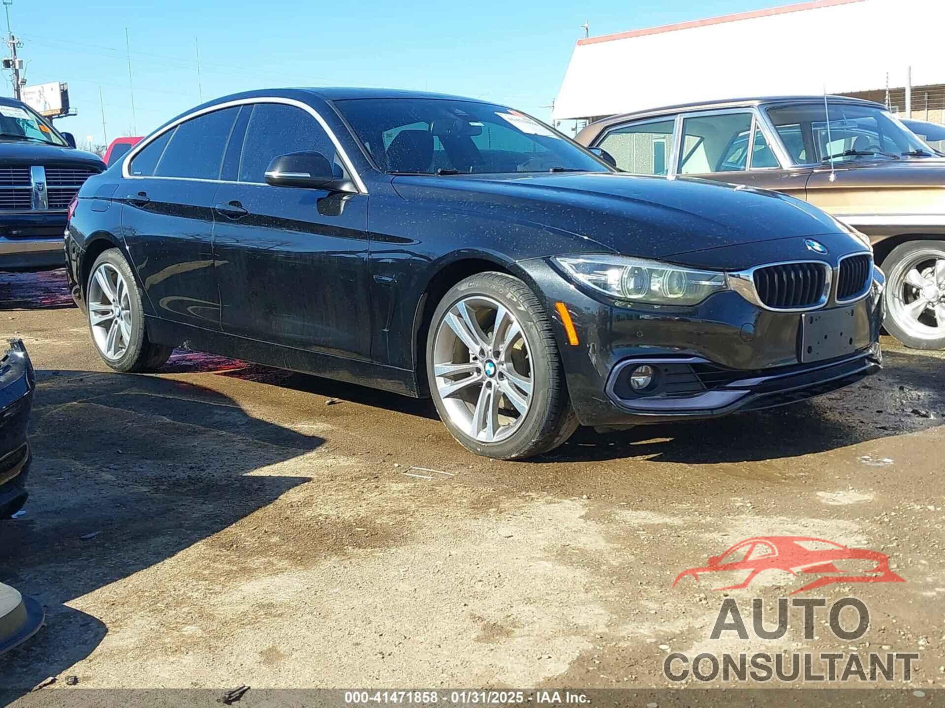 BMW 430I GRAN COUPE 2019 - WBA4J3C53KBL08291