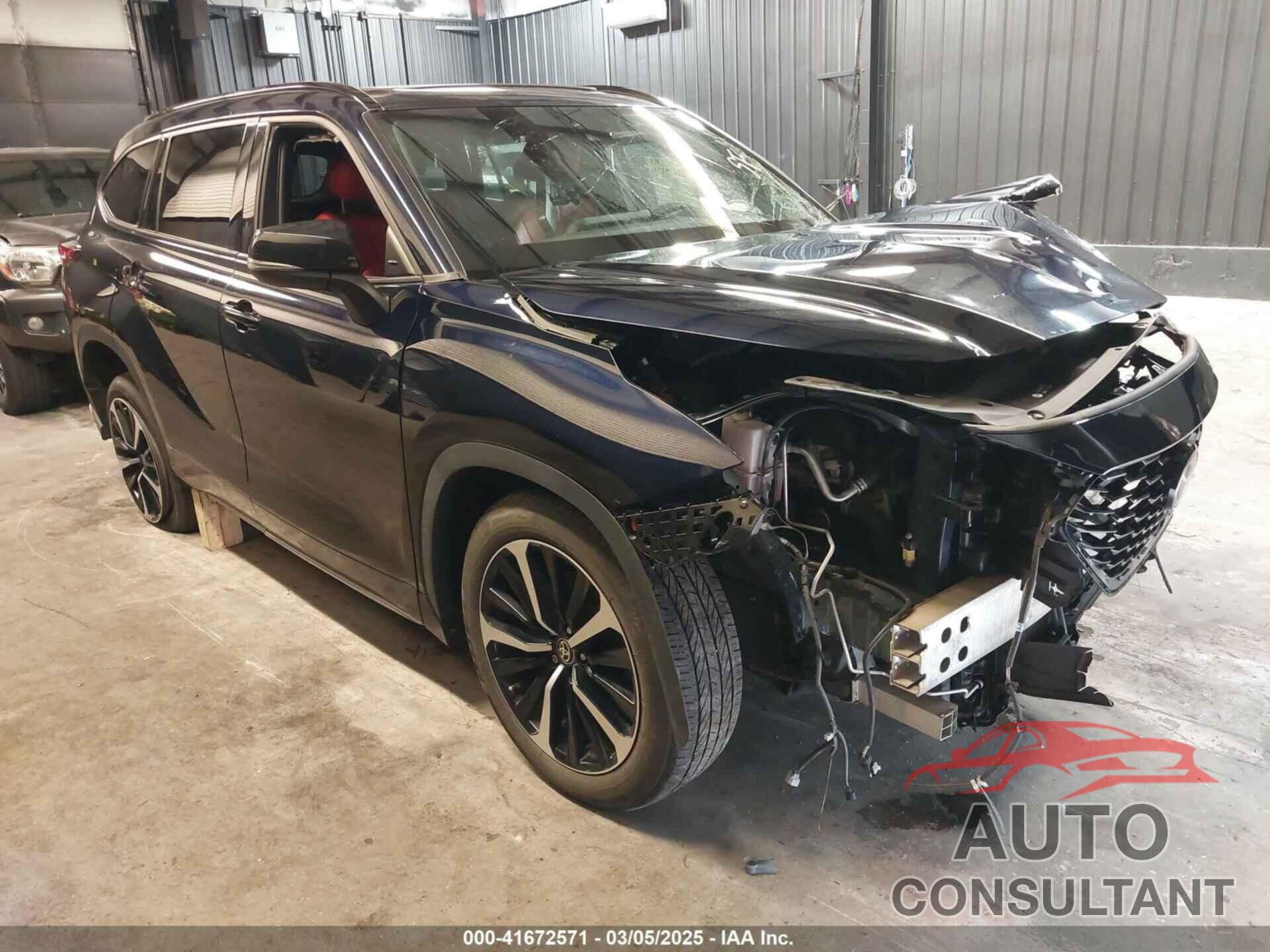 TOYOTA HIGHLANDER 2021 - 5TDLZRBH0MS077884