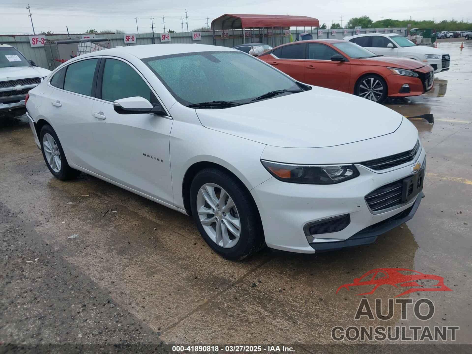 CHEVROLET MALIBU 2016 - 1G1ZE5STXGF179614