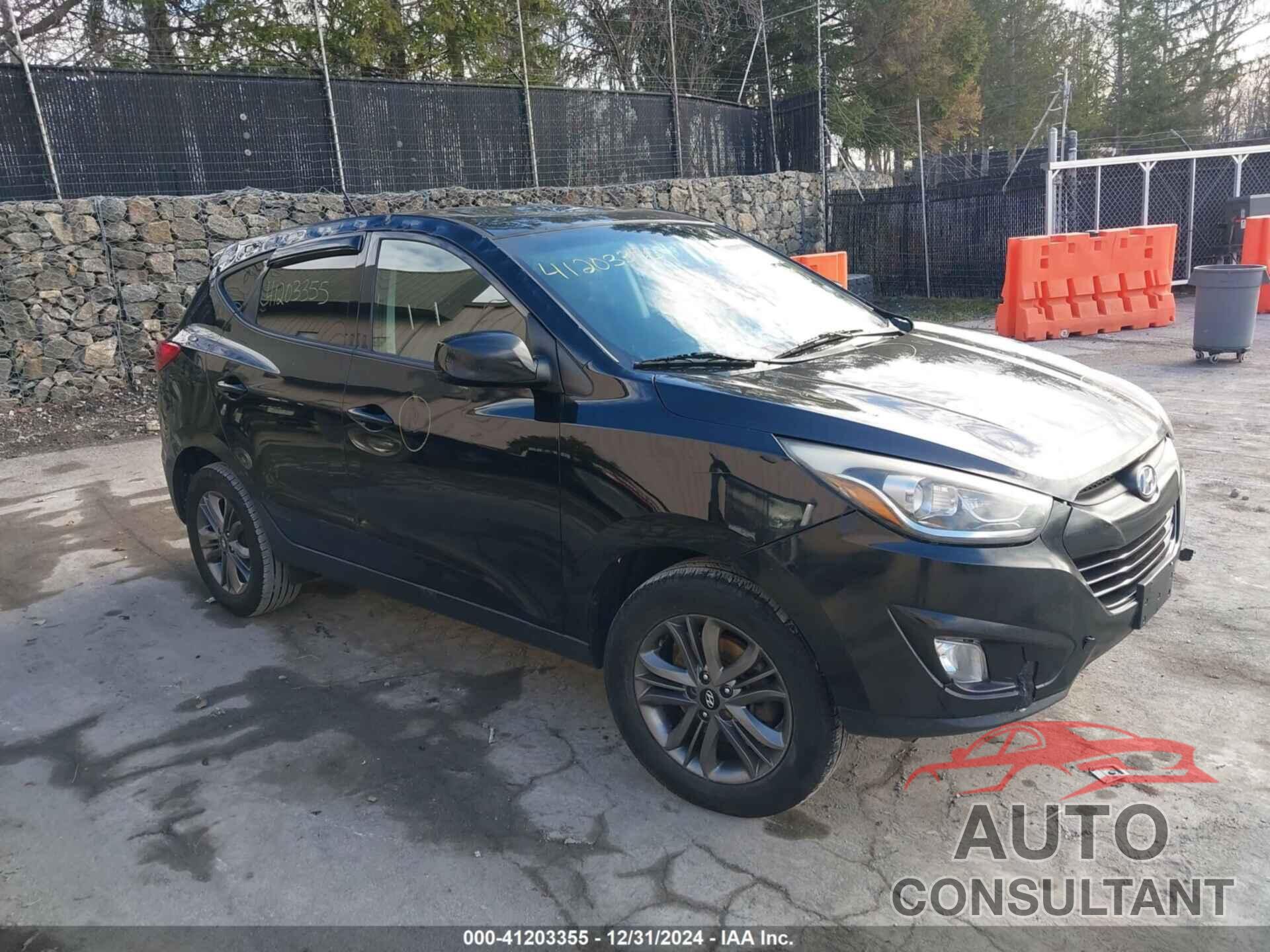 HYUNDAI TUCSON 2014 - KM8JTCAF8EU817602